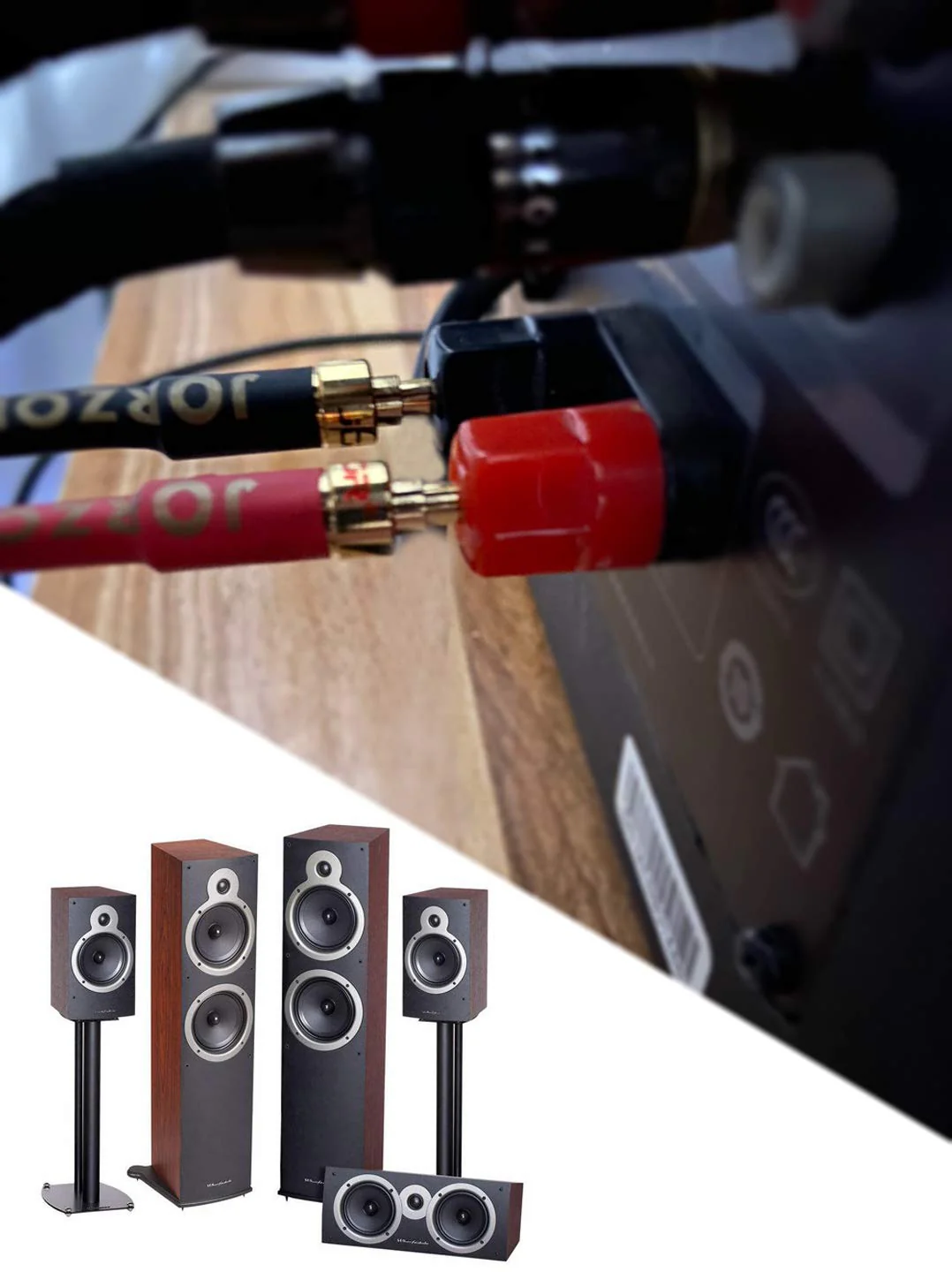 1 Pack 10AWG Speaker Cable,with Gold Plated Banana Plug,Oxygen Free Copper (1 Pack（6.6FT）) 1 pack（6.6FT） - Image 6