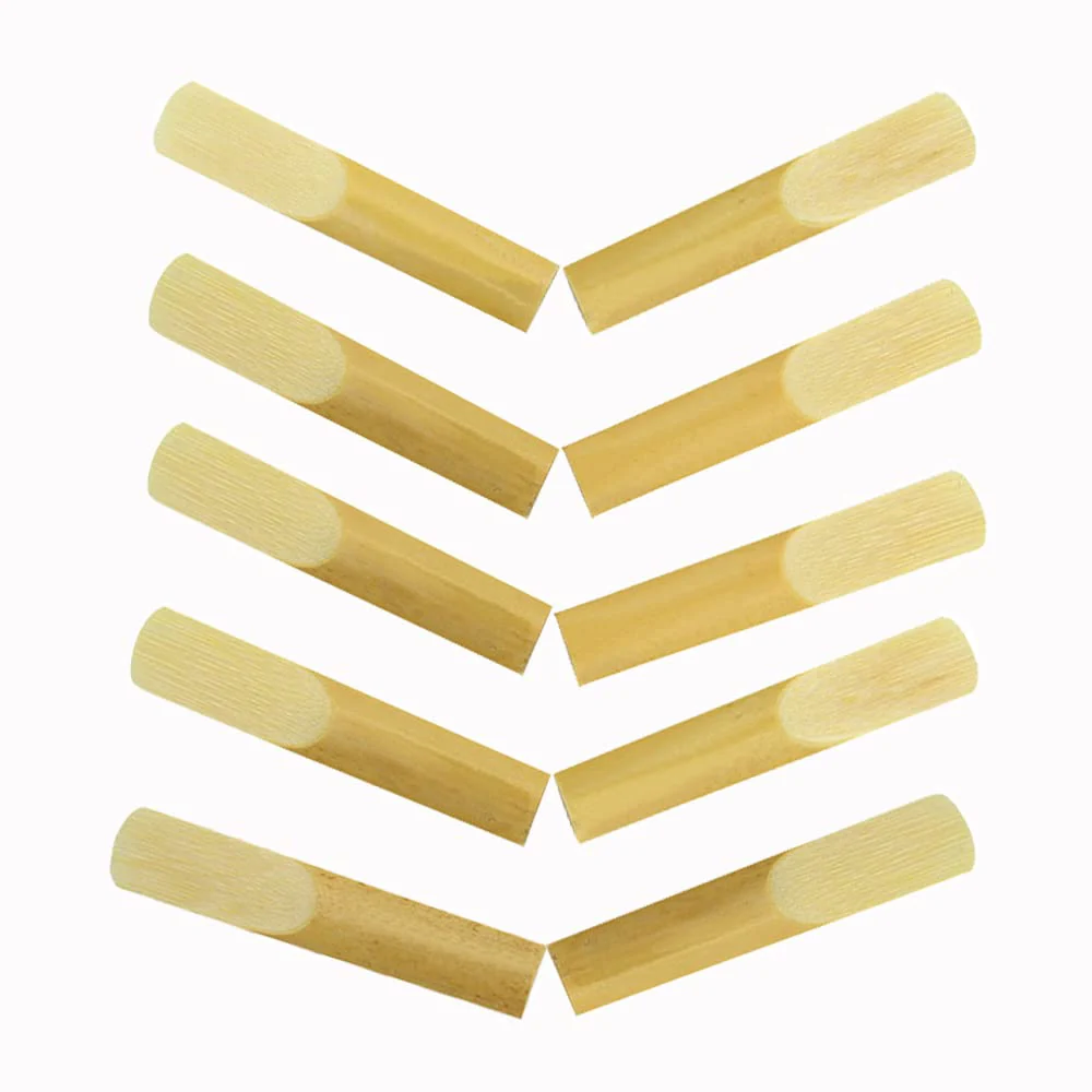 10 Pack Alto Saxophone Reeds 2.0/2.5/3.0, Alto Sax Reeds Strength 3.0 with Storage Box, Traditional Reeds for Alto Saxophone - Image 3