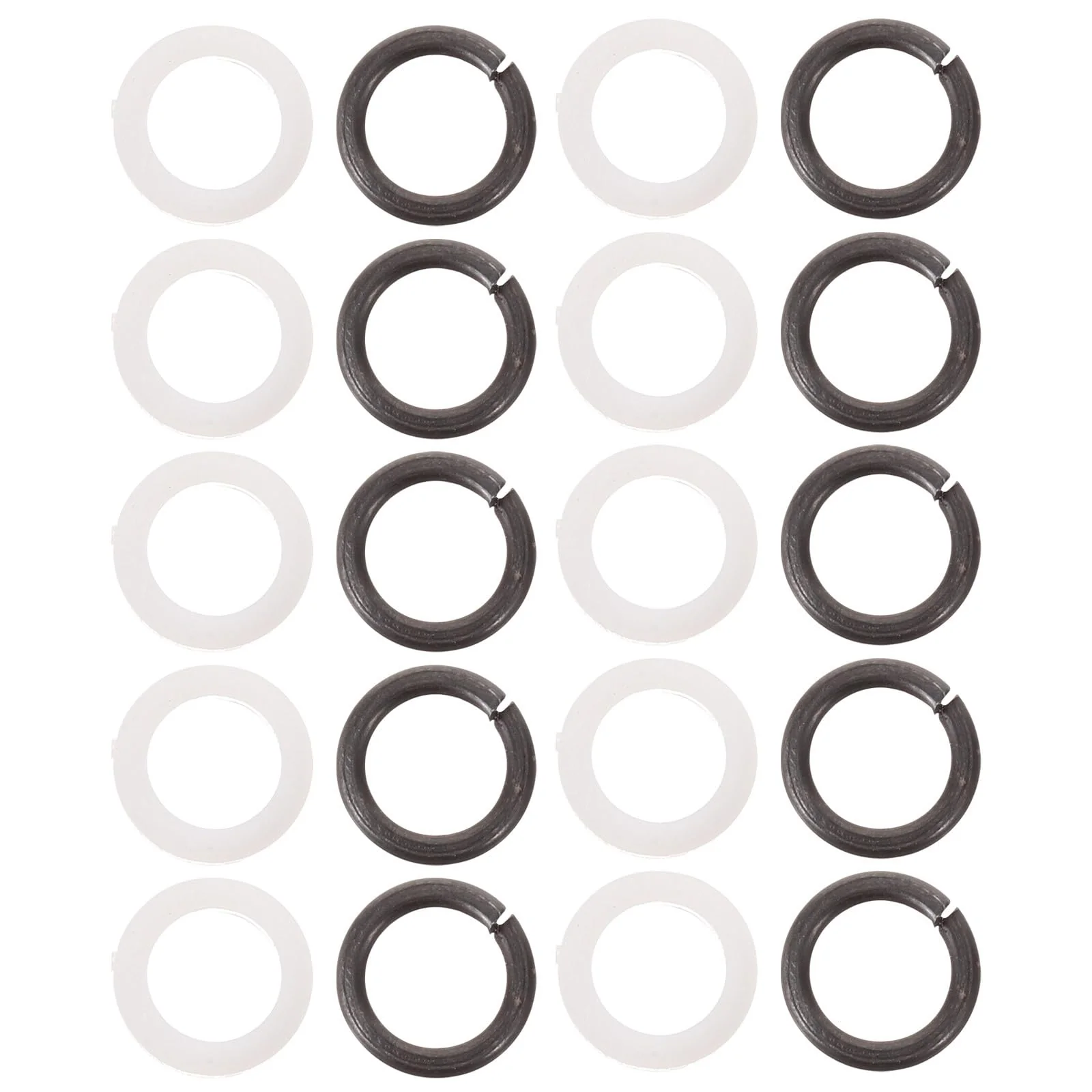 10 Pairs Guitar Peg Spacer Portable Guitar Gasket Tuner Supply Guitar Tuning Peg Gasket Guitar Spacer for Tuner Replaceable Tuner Washer Tuner Peg Washers Tuner Guitar Pads
