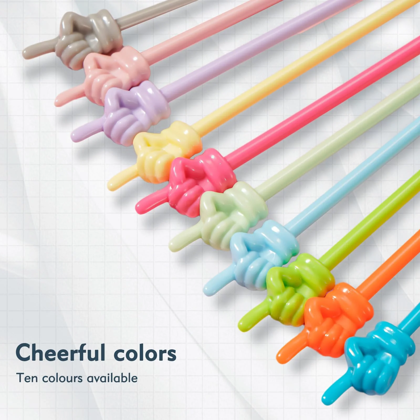 10 Pcs Pointer Stick for Classroom, Cute Teacher Pointer Stick, Colorful Finger Pointer Stick, Finger Pointers for Kids Reading, Teacher Must Haves Supplies - Image 3