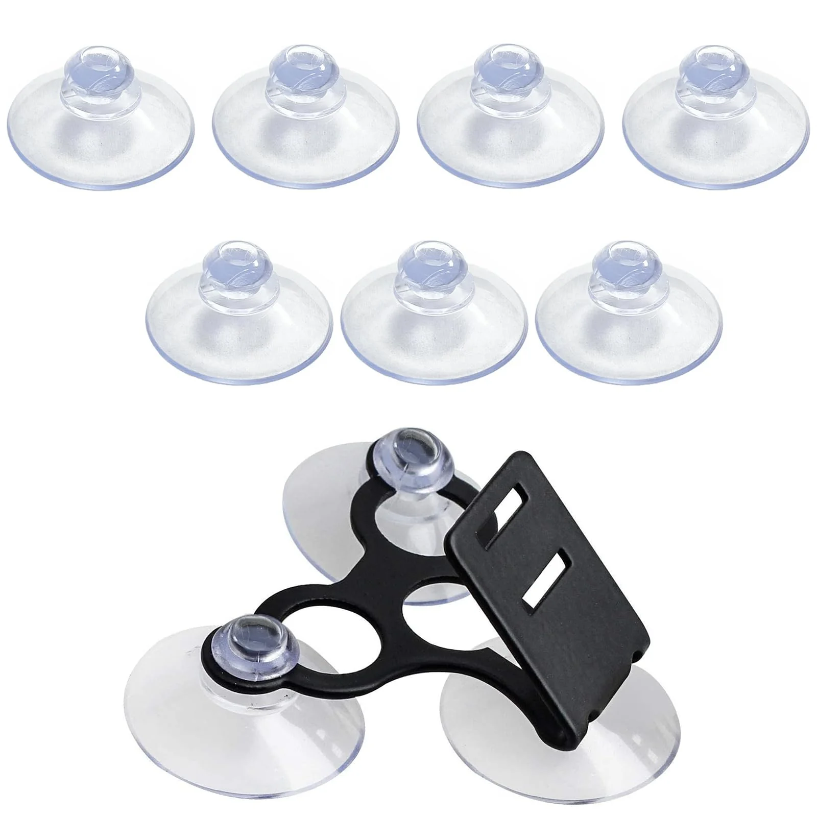 10 Pcs Radar Detectors Mount Suction Cups, Compatible with AutoBoxClub Mount Clear Cobra Escort and Beltronics Radar Detector Mount. - Image 3