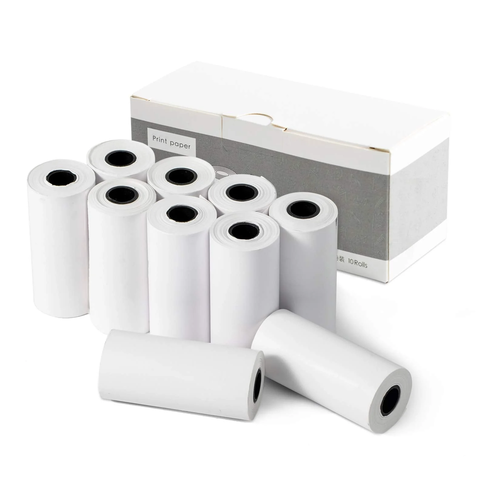 10 Rolls Print Paper for Kids Instant Print Camera Refill Print Paper Works with MINIBEAR VTech Kidizoom Camera,Thermal Paper Fit for Most Kids Instant Camera…