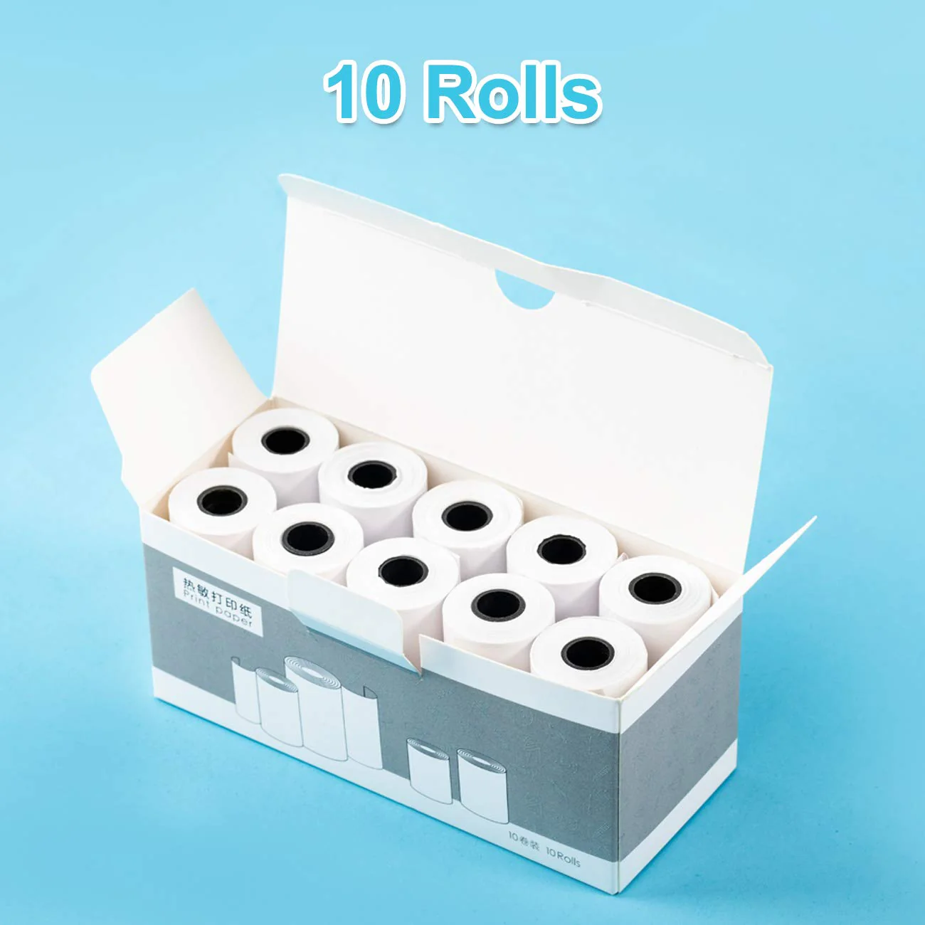 10 Rolls Print Paper for Kids Instant Print Camera Refill Print Paper Works with MINIBEAR VTech Kidizoom Camera,Thermal Paper Fit for Most Kids Instant Camera… - Image 4