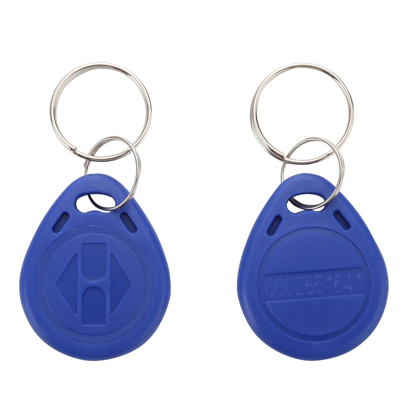 100pcs 125khz Wholesale New RFID Proximity Id Card Token Tags Key Keyfobs (Blue) - Image 3