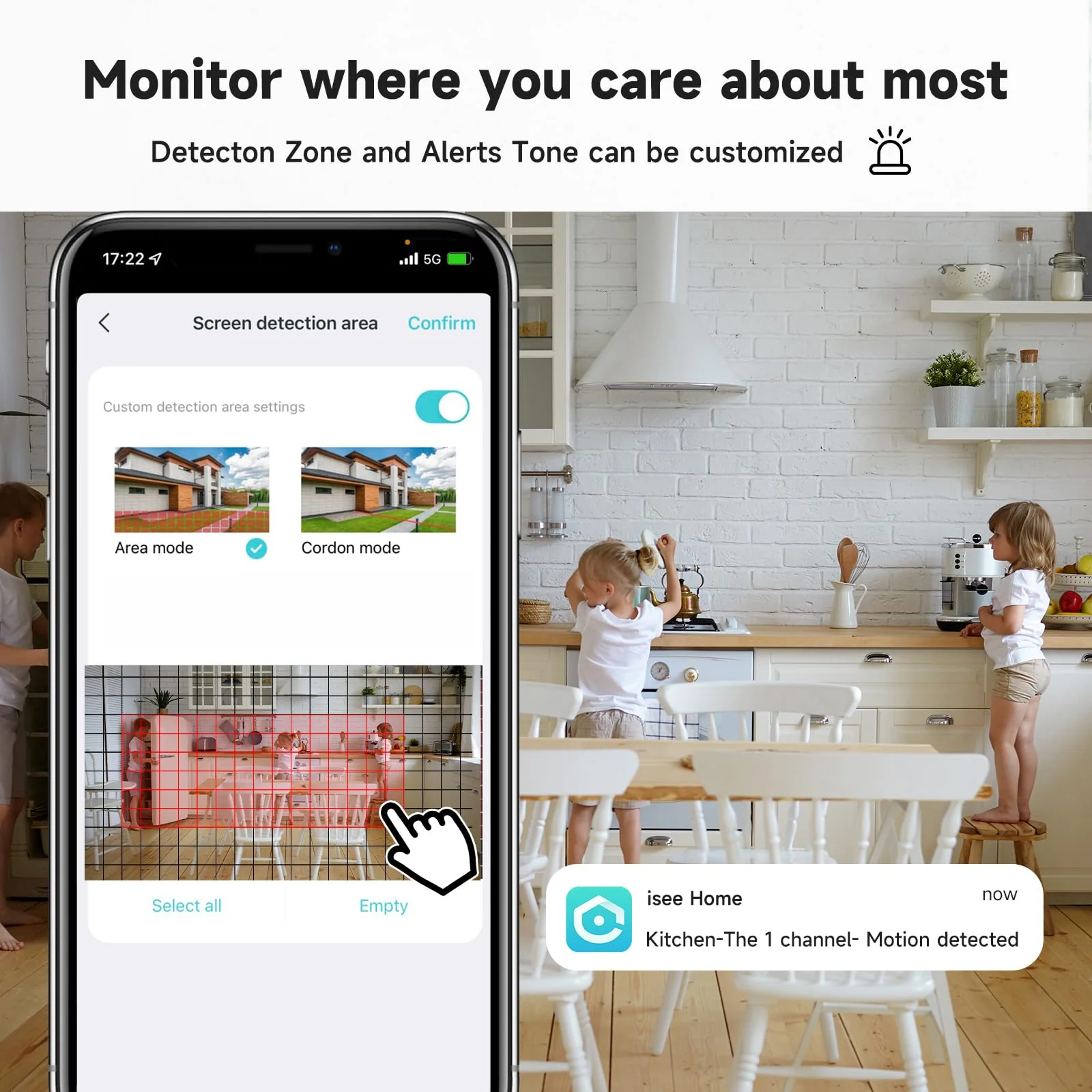 1080P 2.4g/5g Indoor Camera, Plug-in Cameras for Home Security w/Night Vision, Baby/Elder/Home Cameras Indoor with Phone App, Motion Detection, 2-Way Talk, WiFi Camera Compatible w/Alexa 1080P - Image 7