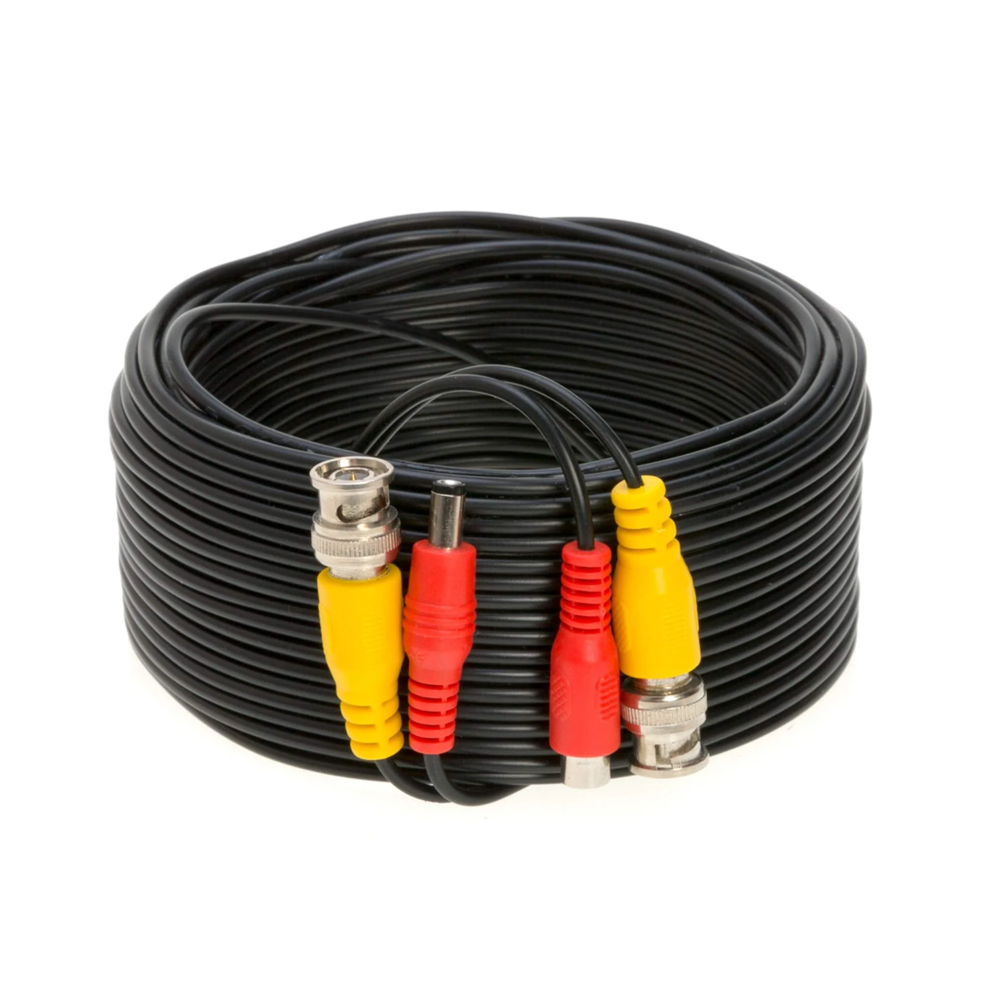 10FT Black Premade BNC Video Power Cable Extension Wire for CCTV, Security Camera, DVR, Surveillance System, All in One Plug & Play Cord 10ft - Image 6