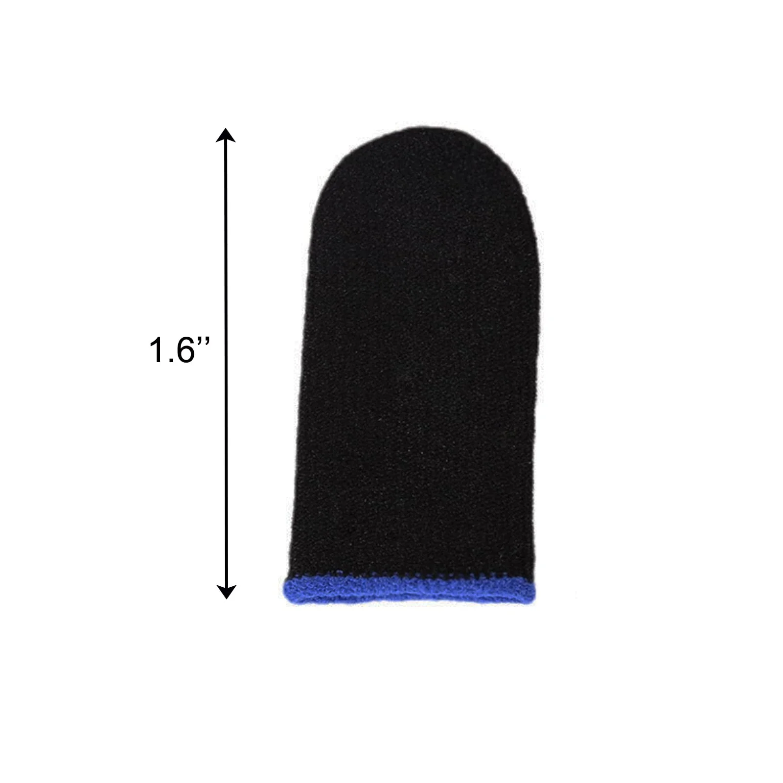 10pcs PUBG Finger Sleeves for Gaming, Breathable Pro Gaming Finger Gloves, Anti-Sweat Thumb Sleeves for Mobile Gaming, Touch Screen Finger Sleeves (Blue) - Image 6