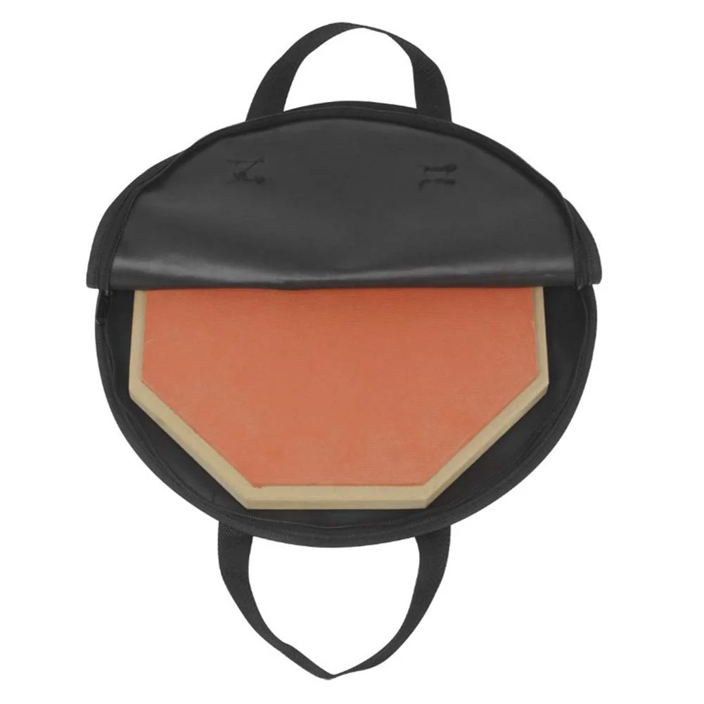 12 Inch Dumb Drum Bag,Rust-Proof Oxford Cloth Dumb Drum Practice Pad Bag with Zipper for Dumb Drum Storage - Image 5