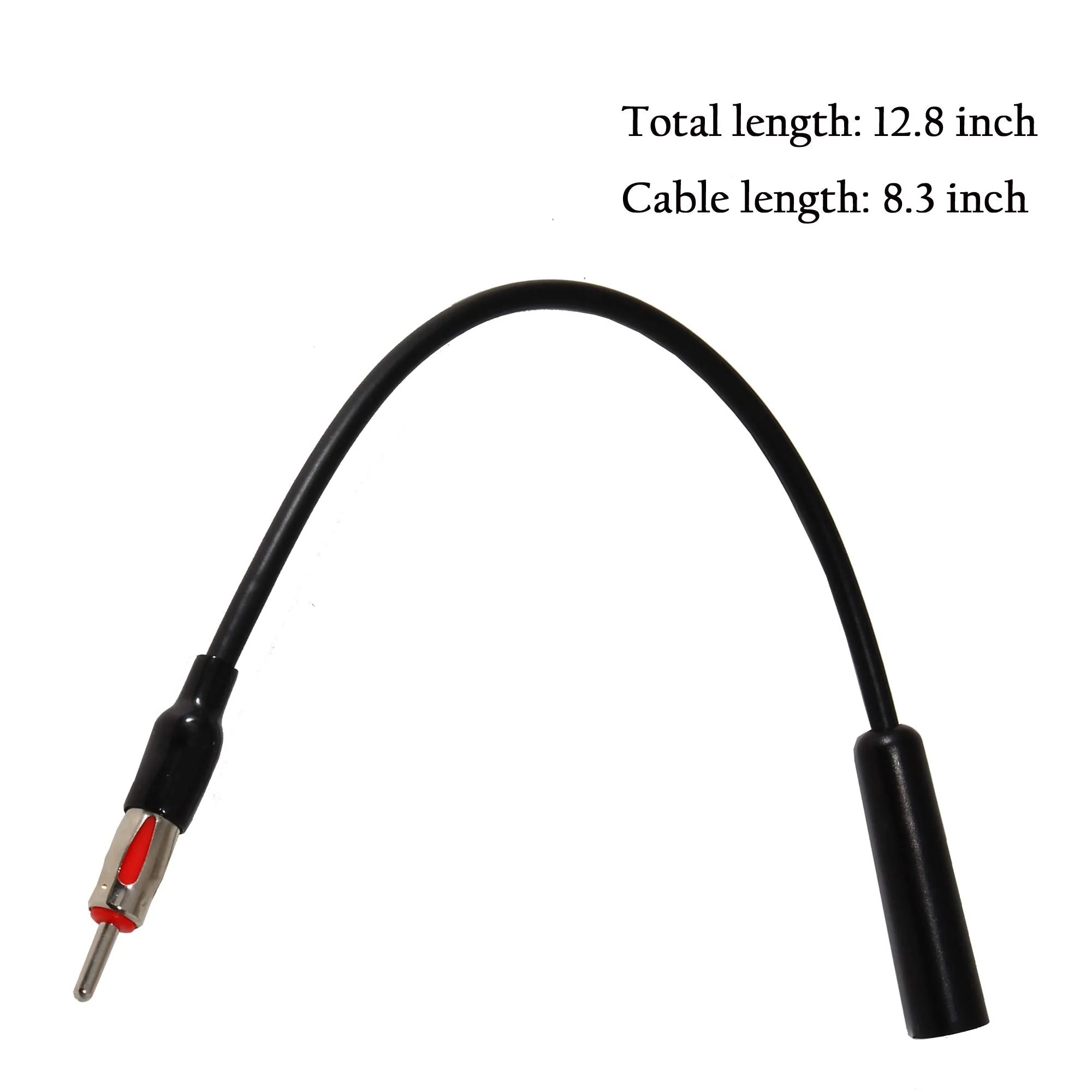 12” Universal Car AM FM Radio Antenna Extension Extender Cable Male to Female Antenna Adapter for Auto Stereo DIN Male to Female - Image 5