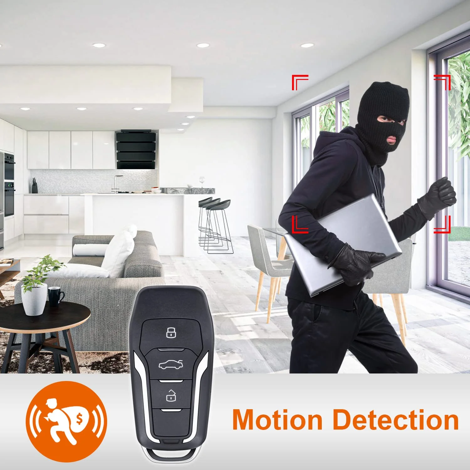 128GB Hidden Video Camera,1080P Portable Spy Camera Mini Covert Nanny Video Surveillance Camera with Motion Detection for Home, Office - Image 3