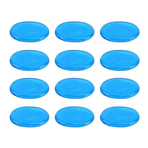 12Pcs Silicone Drum Dampeners Gel Pads,Drum Damper for Drums Tone Control