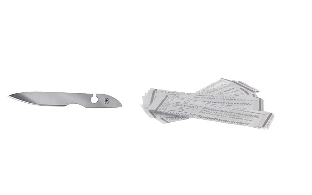 12x BAYHA Scalpel Blades, Non-Sterile, Individually Boxed, , ,