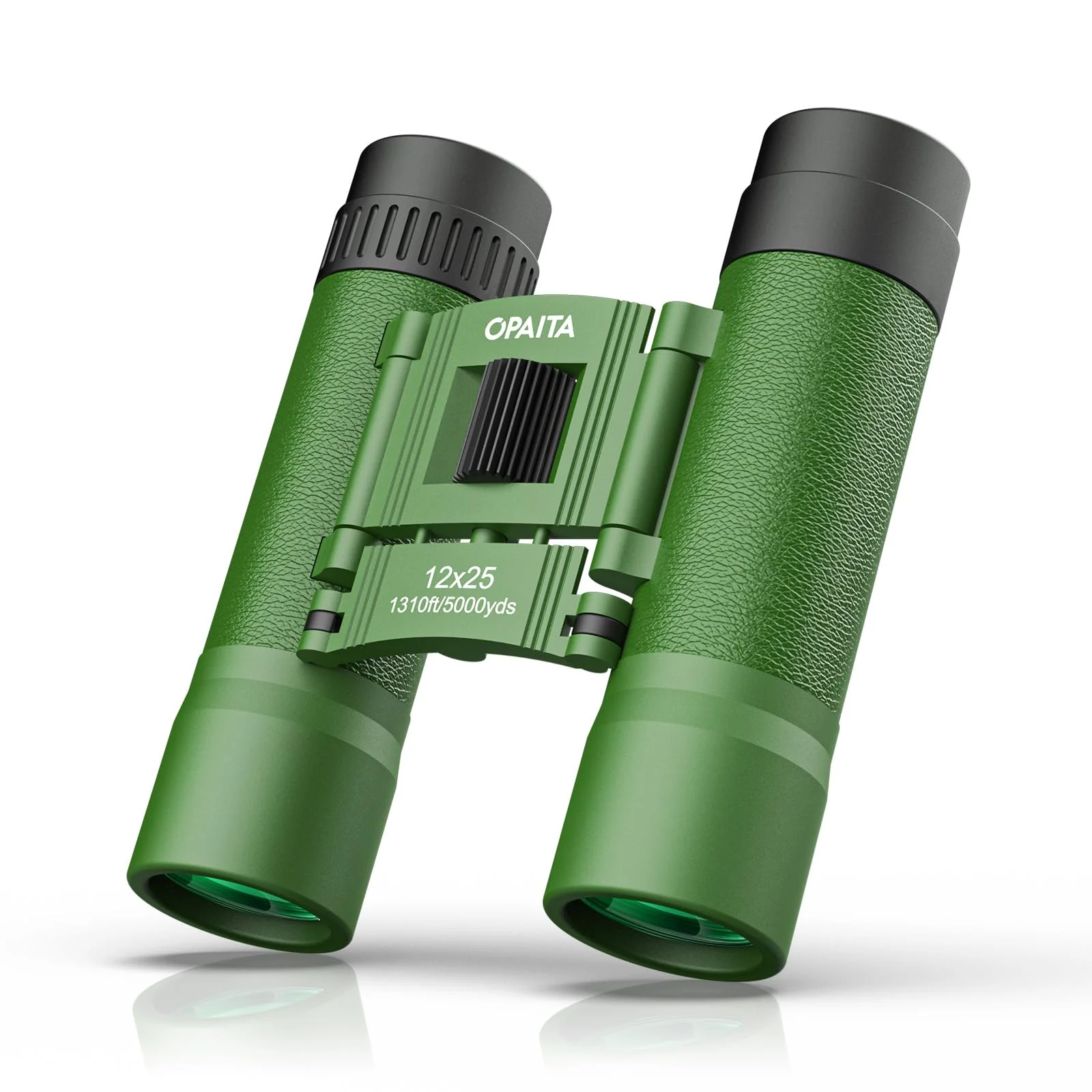 12X25 Compact Binoculars for Kids Bird Watching - Opaita Small Folding Binocular for Adults - Mini High Powered Binocular Lightweight Easy Focus Binoculars for Travel Hunting