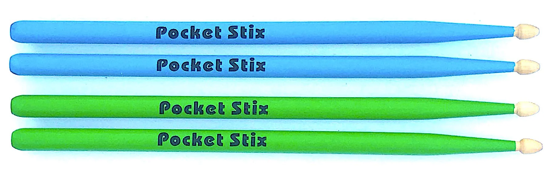 13" Alien Green and 13" Bebop Blue Drumsticks For Kids 13-in. Alien Green & Bebop Blue - Image 4