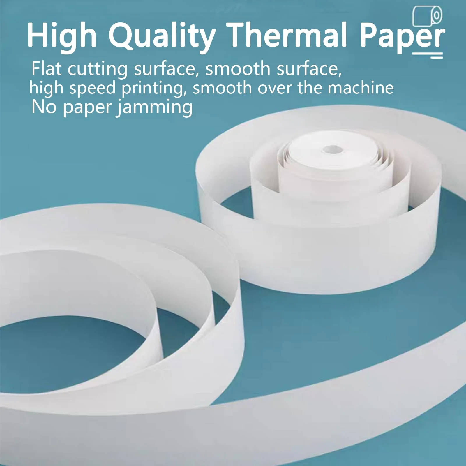 15 Rolls Instant Camera Print Refill Paper，Kids camera instant print paper- Photo Printer Thermal Paper Compatible with Kidizoom Print Camera，Fit for Most Kids Instant Camera(57 * 25mm) - Image 3