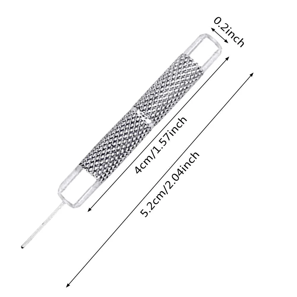 16 Pieces SIM Card Removal Openning Tool Tray Eject Pins Needle Opener Ejector Compatible with All iPhone Apple iPad HTC Samsung Galaxy Cell Phone Smartphone Watchchain Link Remover - Image 3