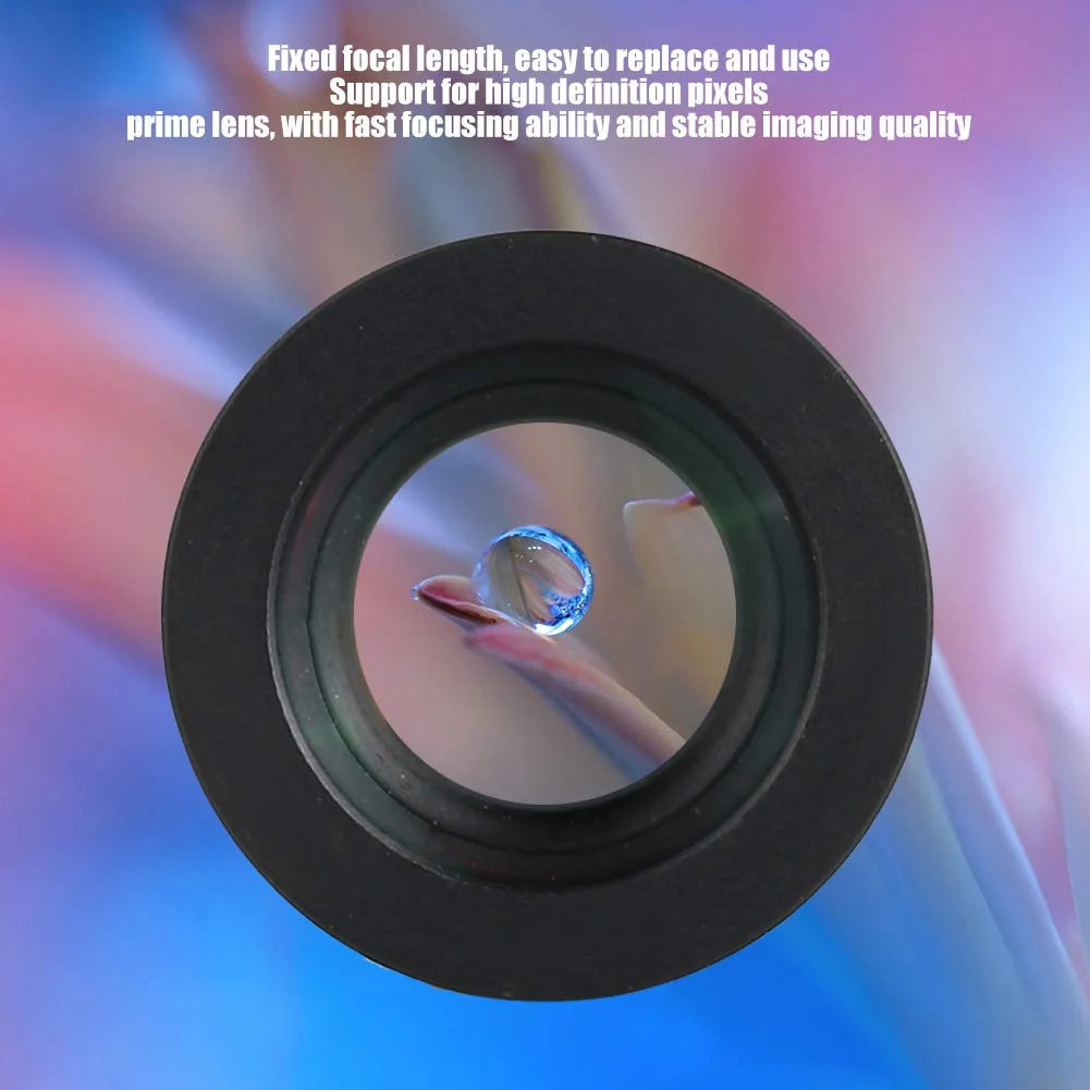 16mm Fixed Board Lens, 5MP HD CCTV Security Camera Wide Angle Lens, Standard M12x0.5 Screw Connector Camera Replacement Parts - Image 4
