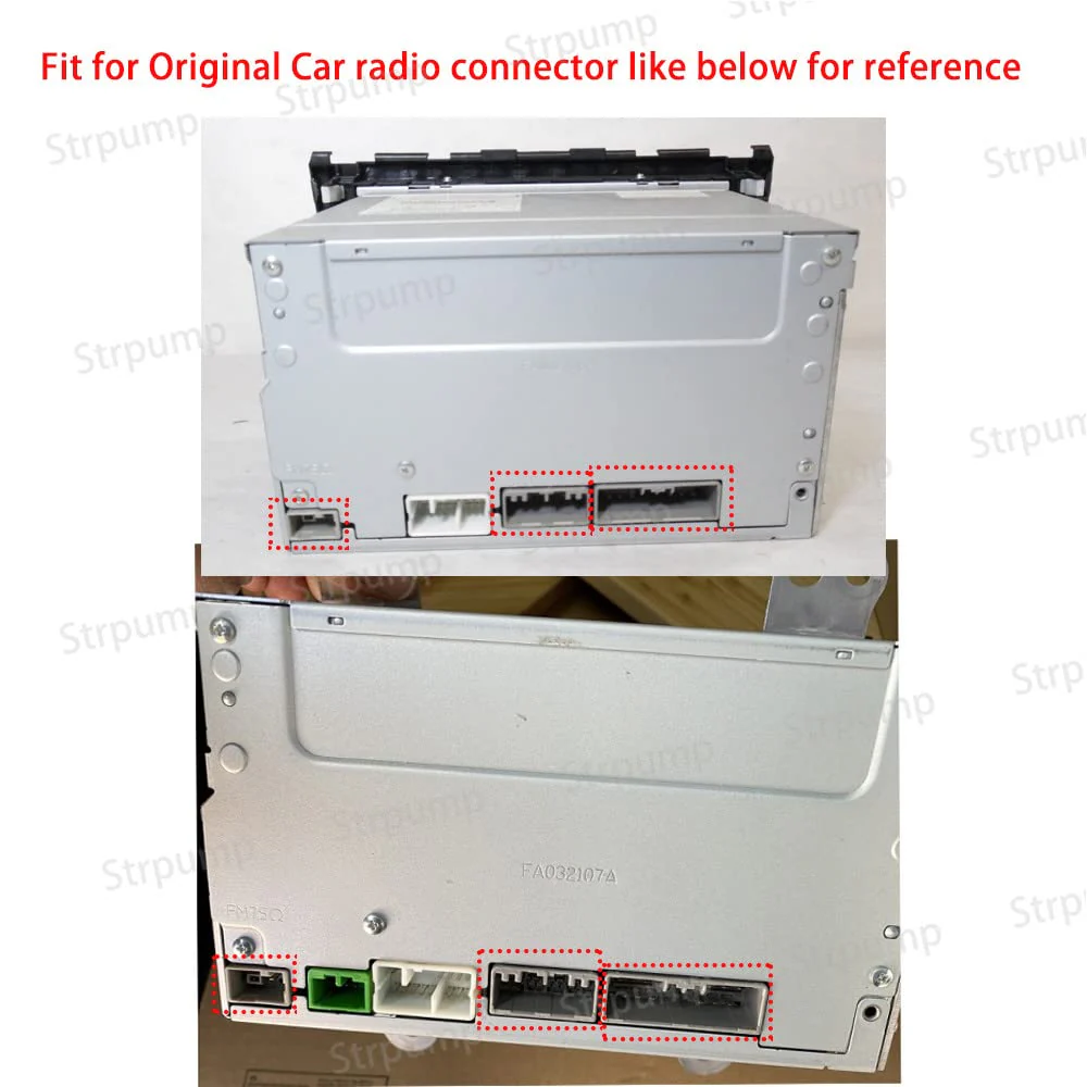 16pin Car Radio Stereo Power Retrofit Harness Wire for for Honda CRV Civic Odyssey 2006 07 08 09 10 11 with Radio Antenna Adapter Support Steering Wheel Control - Image 2