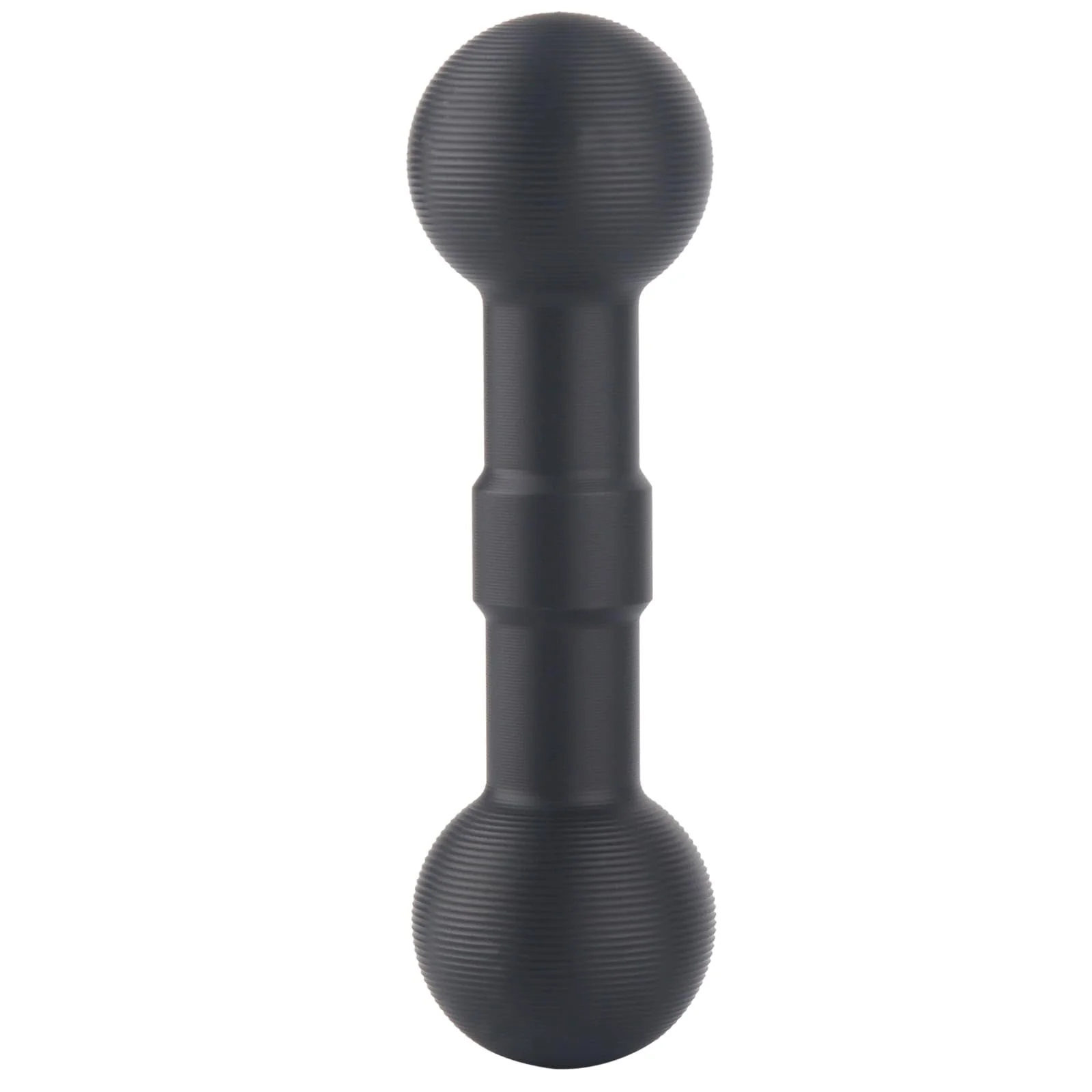 17mm to 17mm Double Ball Extender Bar Mount for GPS Cell Phone Action Camera on Motocycle Vehicles, Corrugated Ball Anti-Slip Design, 58mm Long