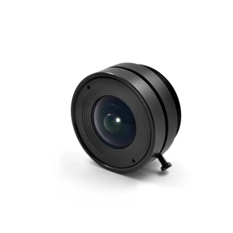 2.1mm 3MP CS Mount Lens, Wide Angle CCTV Camera Lens Aluminum Alloy for Home Security Cameras, Approx. 28.0x10.50mm Default