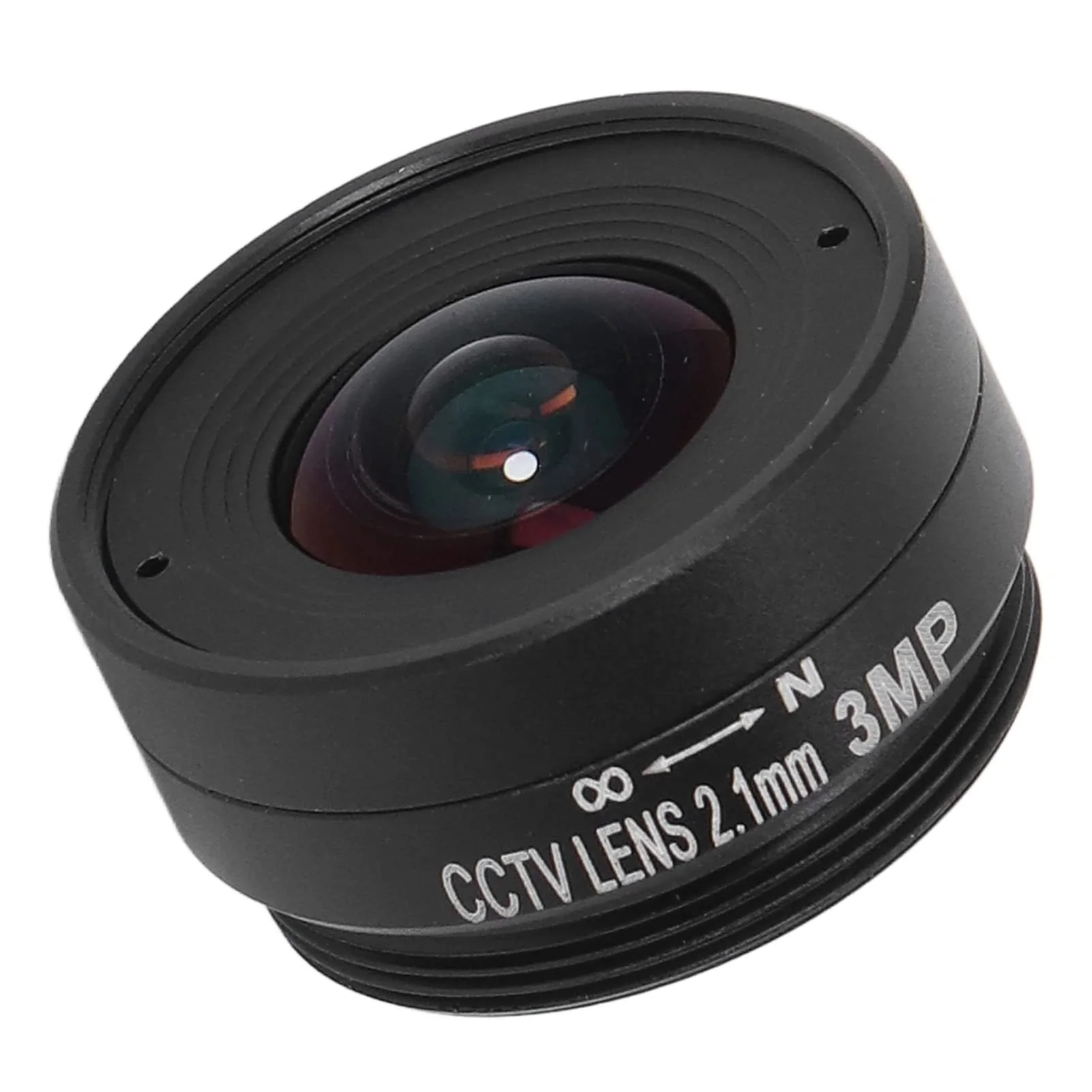 2.1mm 3MP CS Mount Lens, Wide Angle CCTV Camera Lens for Home Security Cameras (Black) - Image 6