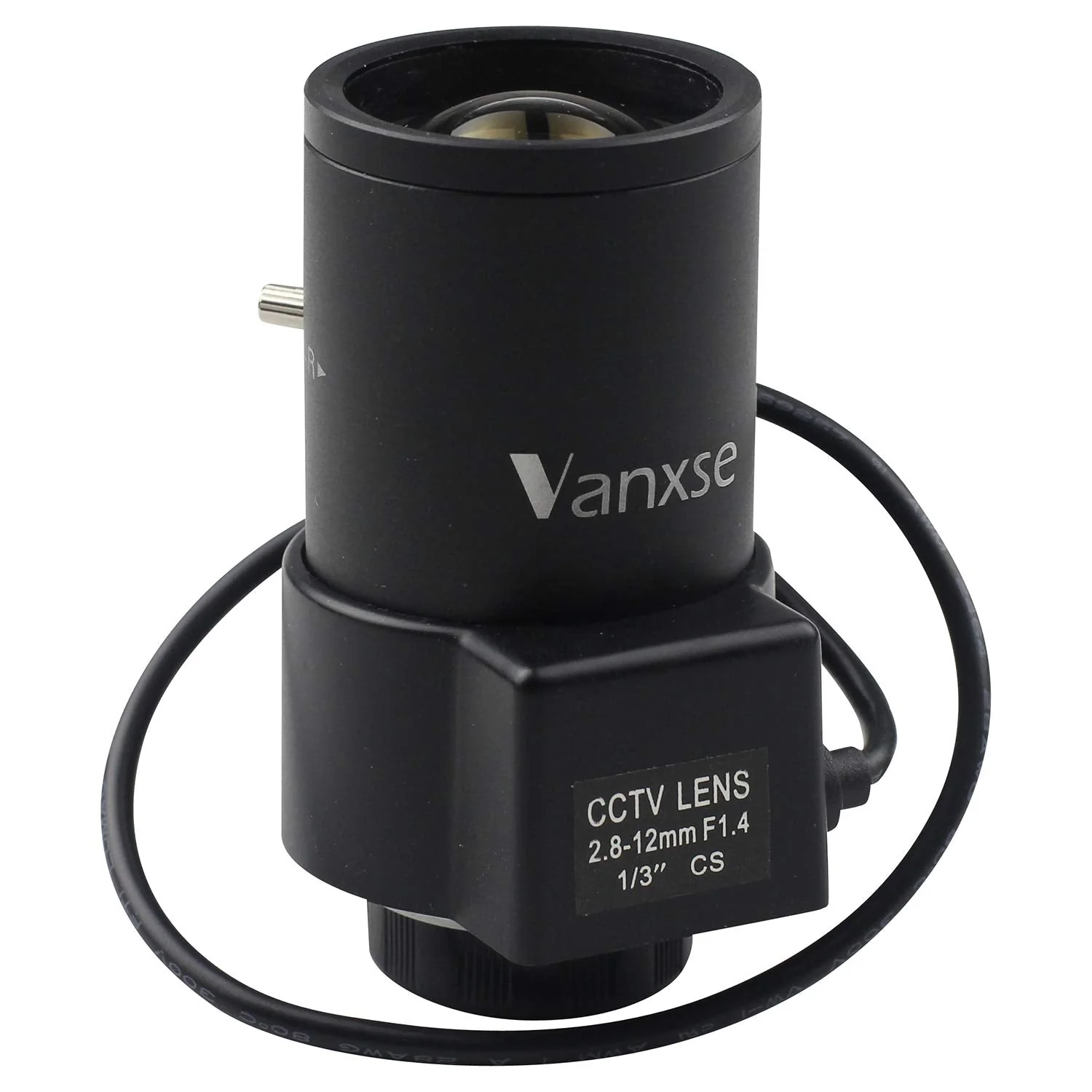 2.8-12mm 1/3 Auto-iris Varifocal Lens Cs-Mount Dc Drive for CCTV Security Camera 1/3 Inch F1.4 for Box CCTV Security Camera Network IP Camera