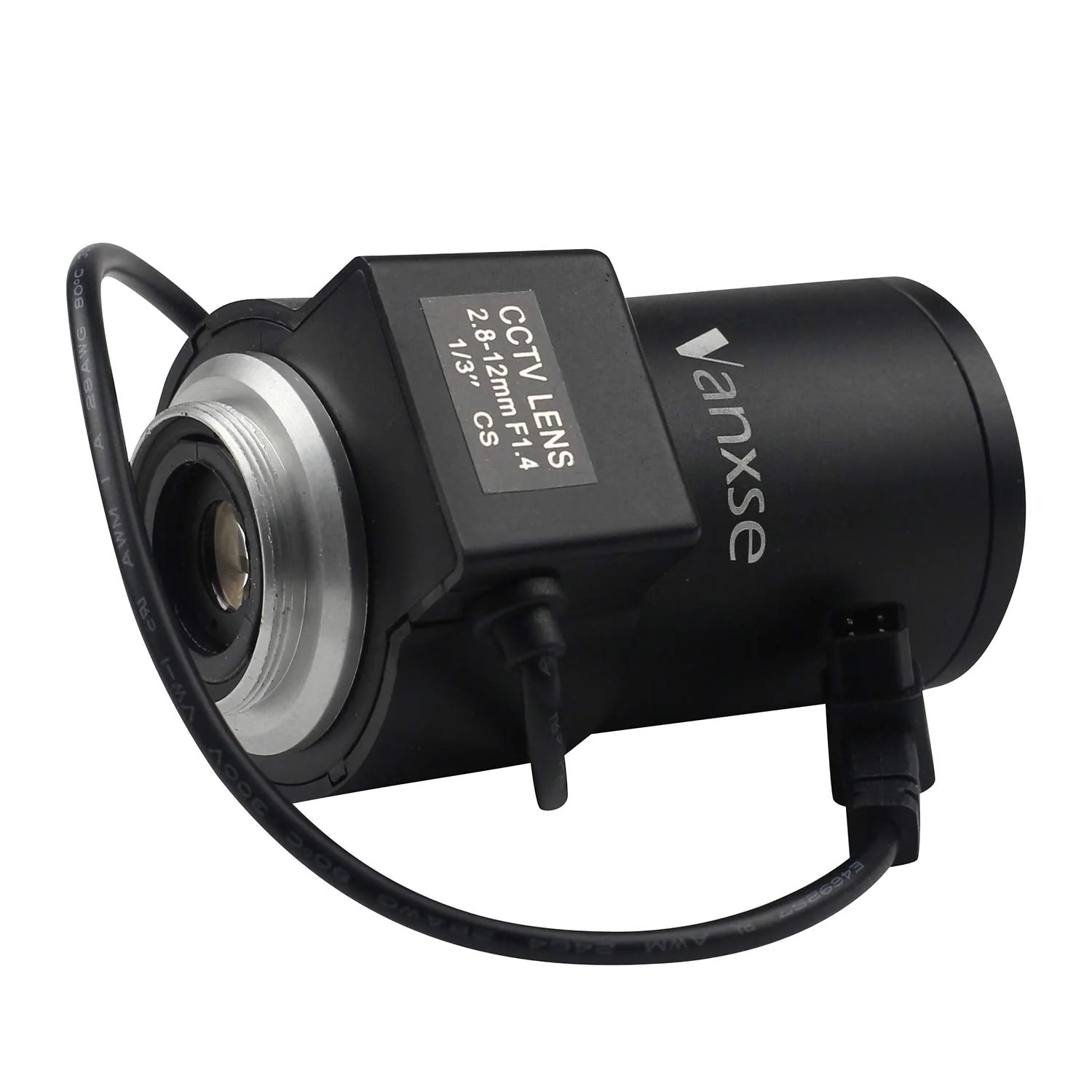 2.8-12mm 1/3 Auto-iris Varifocal Lens Cs-Mount Dc Drive for CCTV Security Camera 1/3 Inch F1.4 for Box CCTV Security Camera Network IP Camera - Image 3