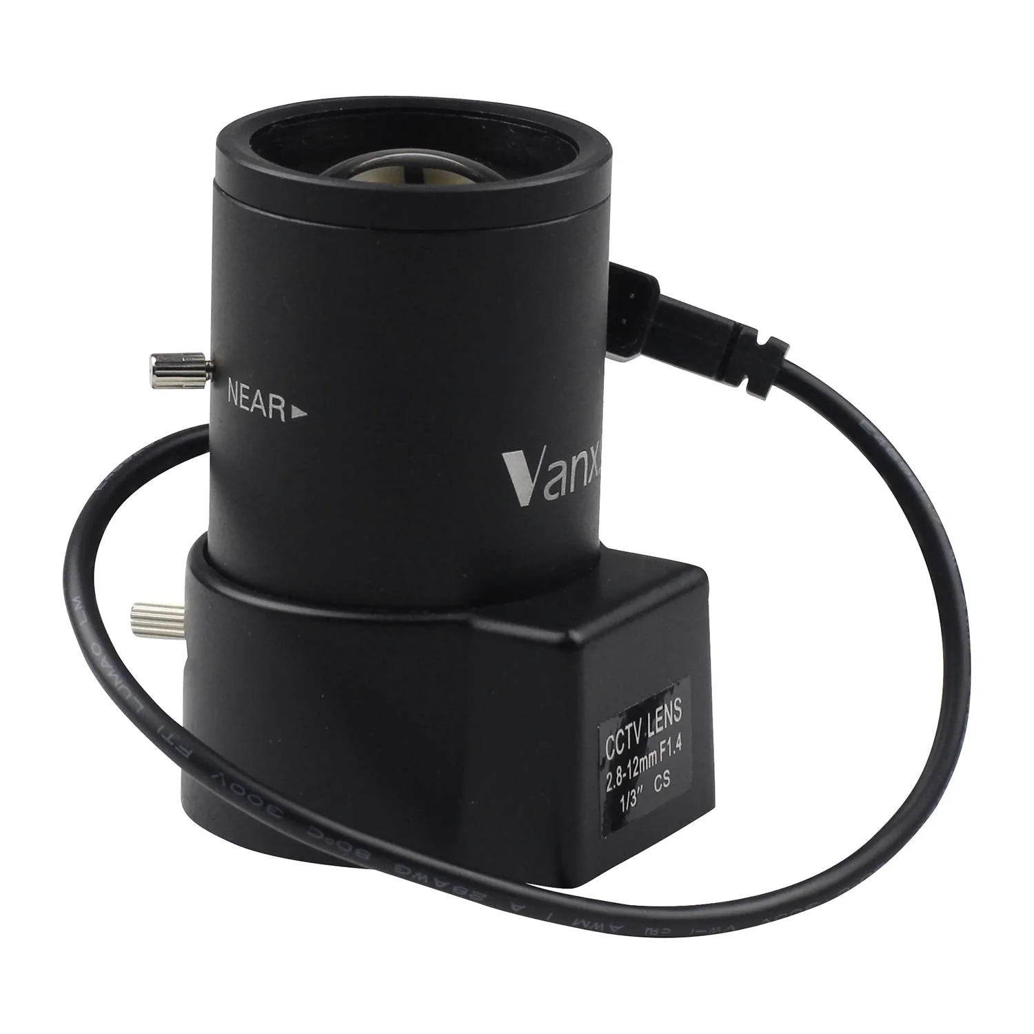 2.8-12mm 1/3 Auto-iris Varifocal Lens Cs-Mount Dc Drive for CCTV Security Camera 1/3 Inch F1.4 for Box CCTV Security Camera Network IP Camera - Image 5