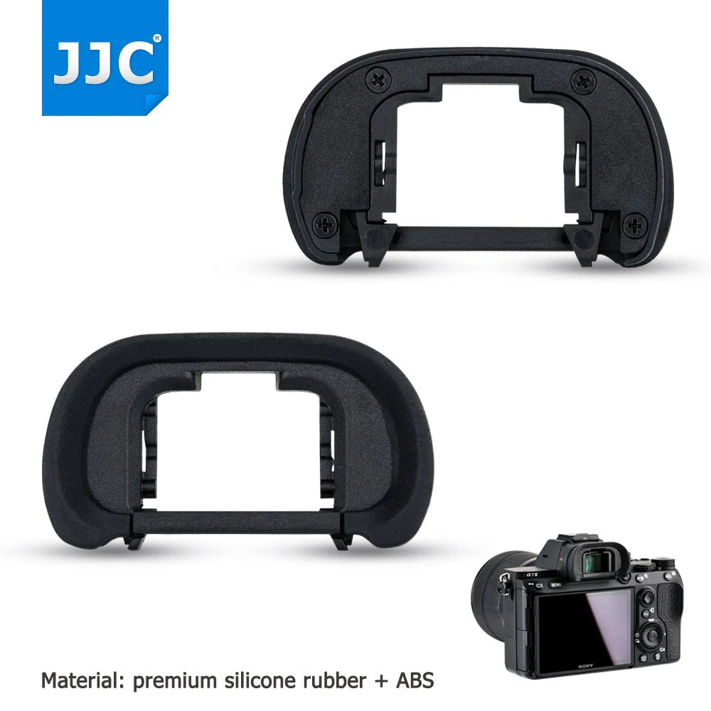 2 Pack Camera Eyecup Eye Cup Eyepiece Spare Replacement for Sony A9II A7RIV A7RIII A7III A7RII A7SII A7II A7R A7S A7 A9 A99II A58, Replaces Sony FDA-EP18 FDA-EP16 FDA-EP15 - Image 4