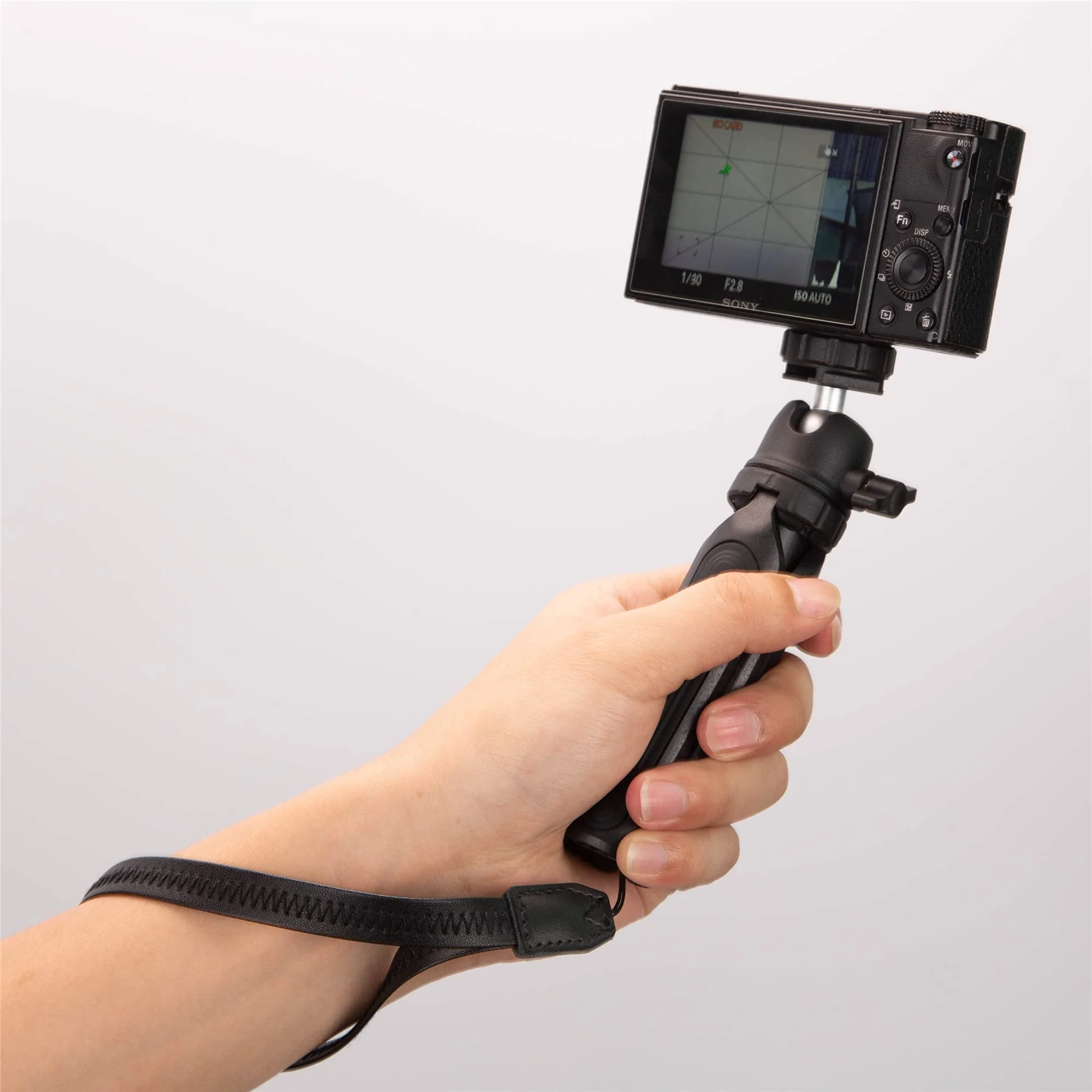 2 Pack Durable PU Leather Short Lightweight Hand Wrist Strap Lanyard String for Canon V10 G7X Mark III G5X Mark II Sony ZV-1 II RX100VII Ricoh GRIIIx Panasonic DMC-LX10 Leica SOFORT 2 Instant Camera 2 Black - Image 9