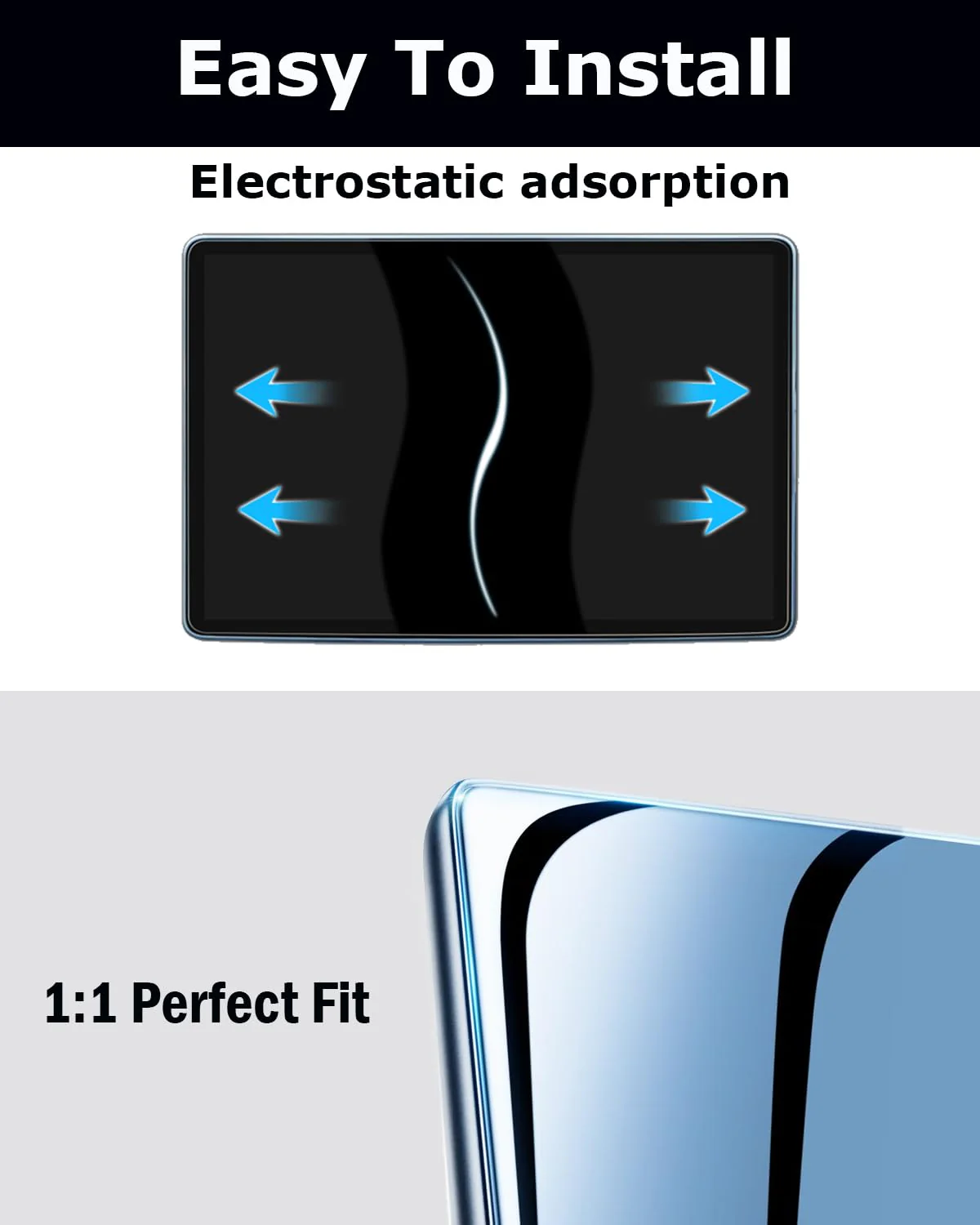 [2 Pack] Screen Protector For 2024 Crosstrek & WRX 2023 2022,11.6 Inch Tempered Glass Protective Film Compatible With Subaru Crosstrek (XV) 2024 ,9H Anti-Scratch HD Clarity STARLINK Infotainment 2*Tempered Glass(11.6In) Crosstrek&WRX - Image 7
