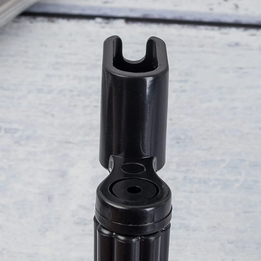 2 Pieces Guitar String Winder Guitar Peg Winder Guitar Bridge Pin Remover Guitar Peg Puller Guitar Repair Tool Guitar Strings Extractor Guitar Maintenance Tool, Black - Image 3