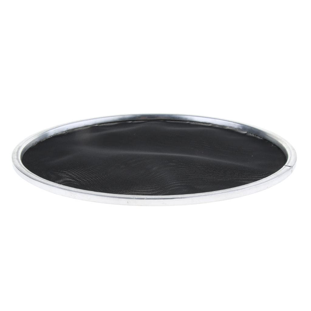 2-Ply Mesh Silent SKIN for Drum Set Replacement, Black, 8inch
