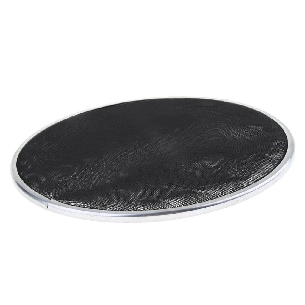 2-Ply Mesh Silent SKIN for Drum Set Replacement, Black, 8inch - Image 2