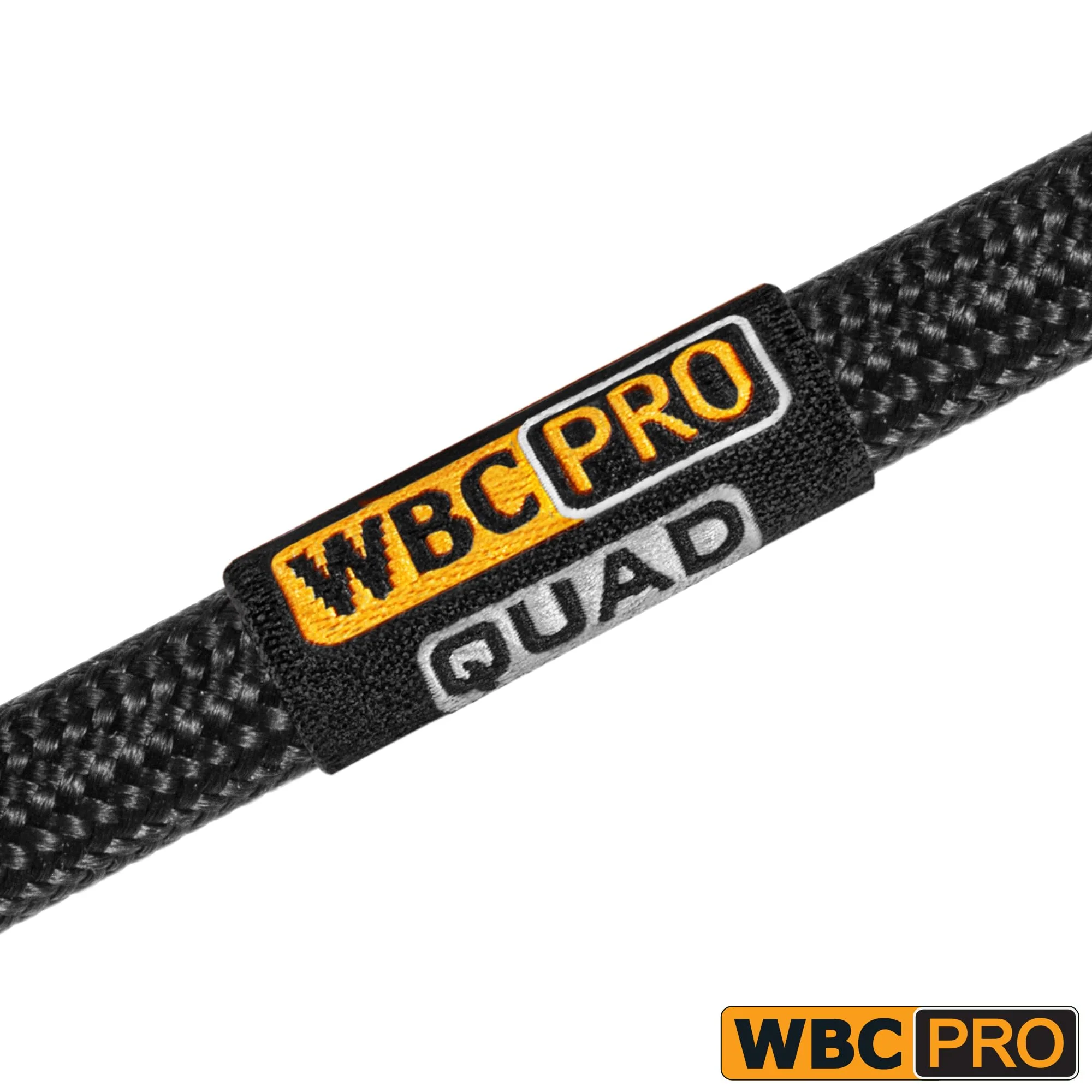2 Units - 15 Foot - WBC-PRO-Quad Ultra-Silent Ultra-Flexible Balanced Star-Quad Cable with Neutrik Male & Female XLR Plugs & Black Tweed Jacket - Image 4