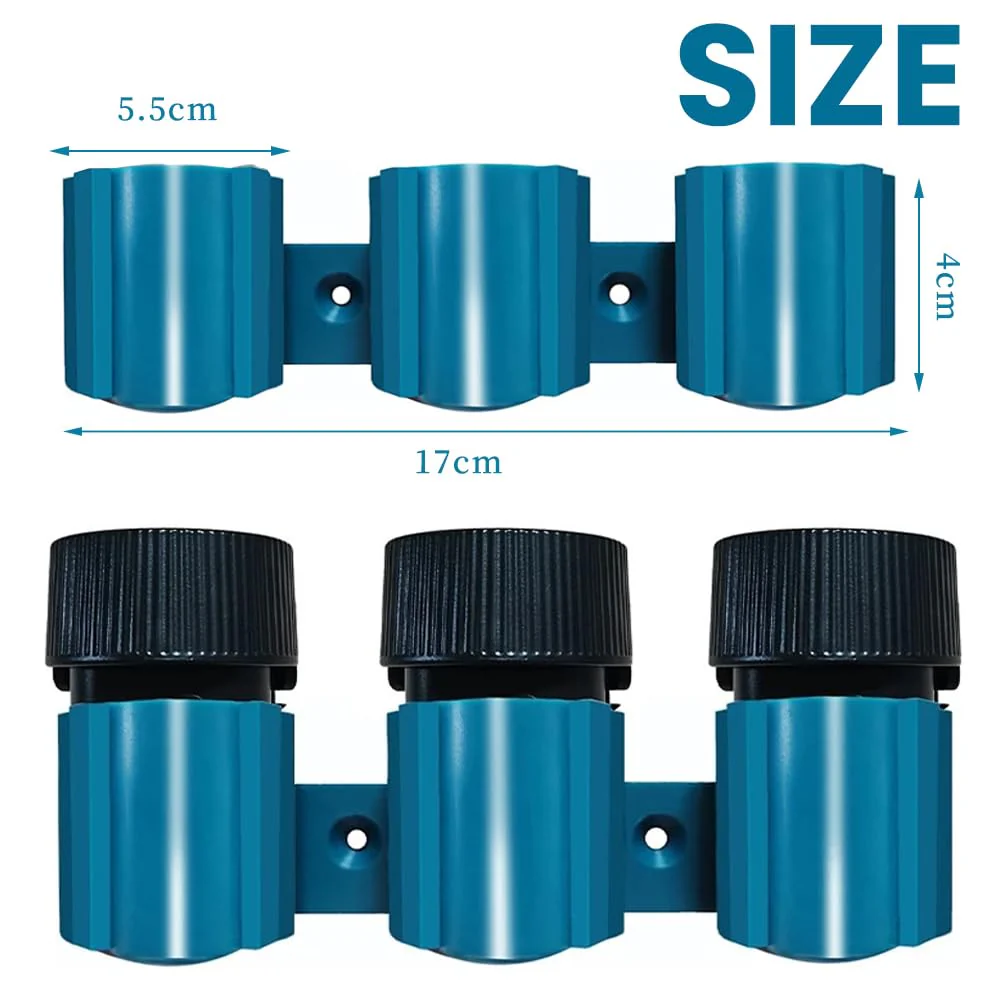 2 x Battery Holder for Makita/Bosch/Milwaukee 12 V (10.8 V) Battery Wall Mount Battery Holder Storage Tool - Image 2