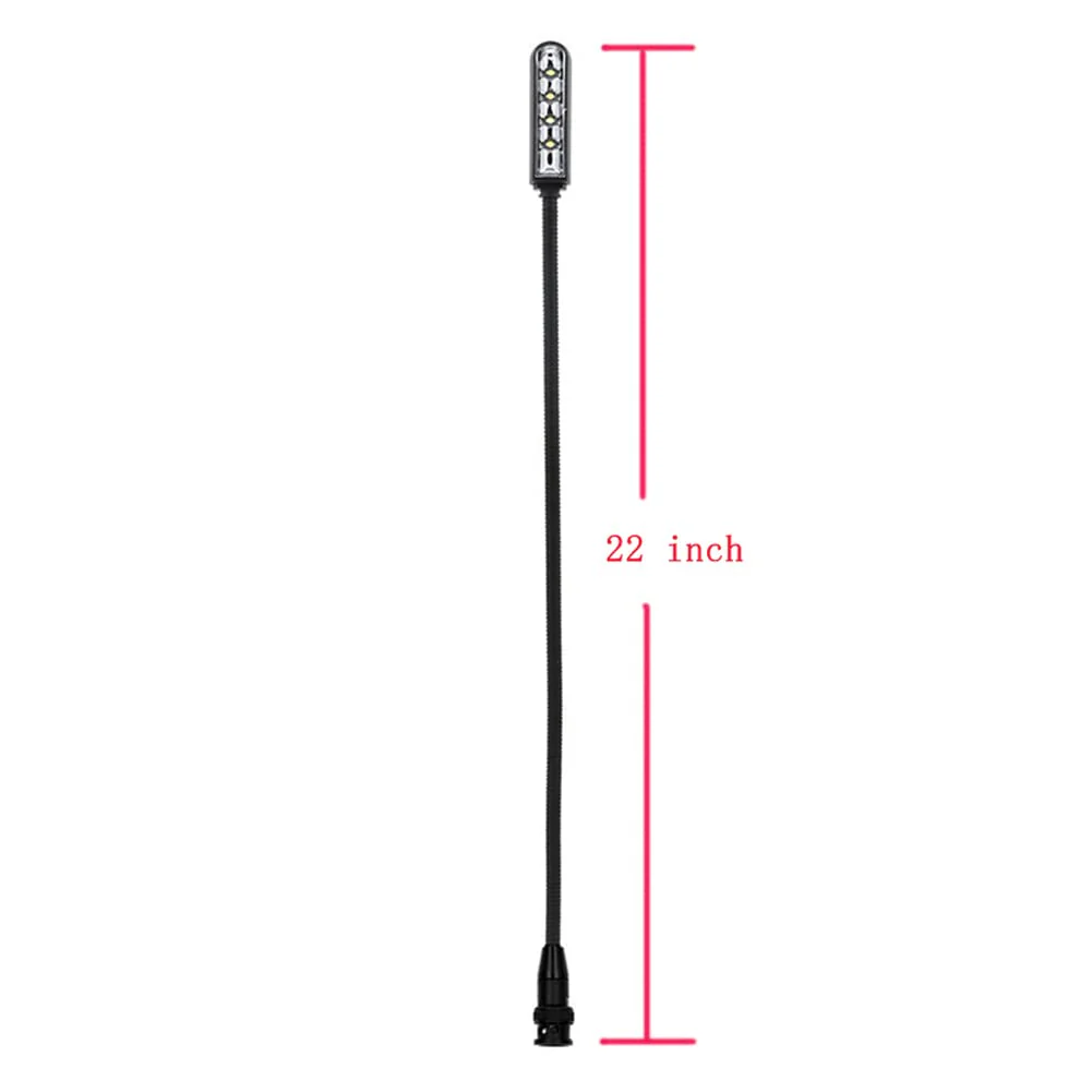 22 inch BNC Port Flexible Gooseneck Light DJ MIXER LED Gooseneck Lamp for Light control equipment (BNC Port) FBALEDBNC - Image 2