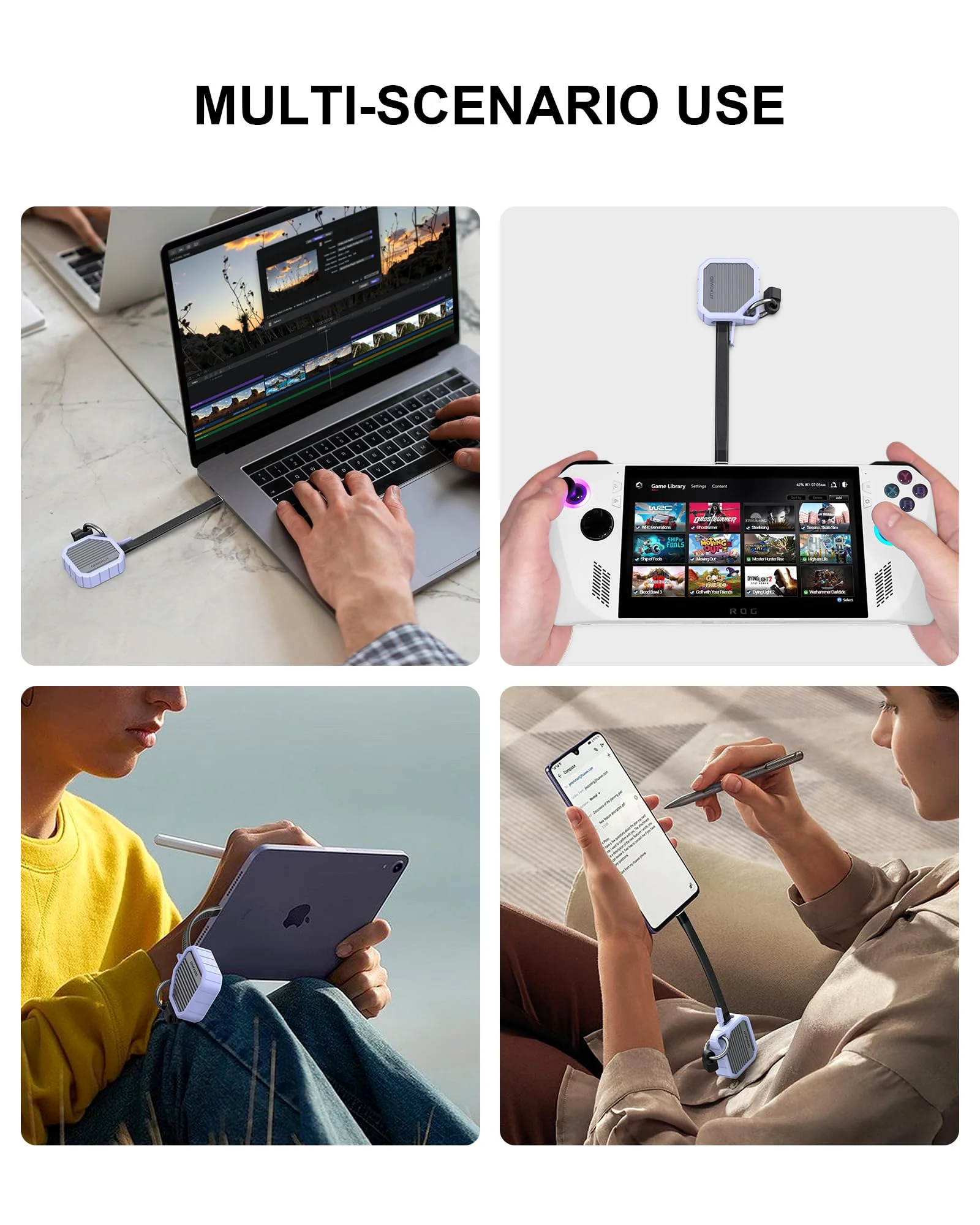 2230 SSD Enclosure, M.2 NVMe SSD Enclosure, 10Gbps USB-C 3.1, Supports M.2 M Key & B+M Key Size 2230mm External SSD Drive Enclosure E13 - Image 7