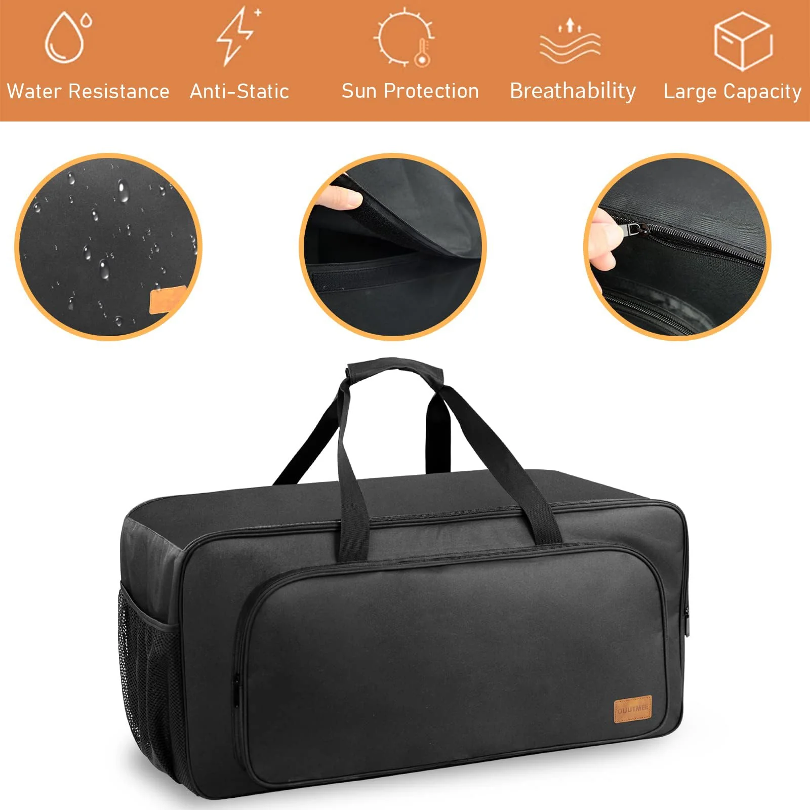 23''×12''×12'' Speaker Tote Bag Compatible with JBL Party Box 100/110/120 Multifunctional Storage Case For JBL 100/110/120 - Image 3