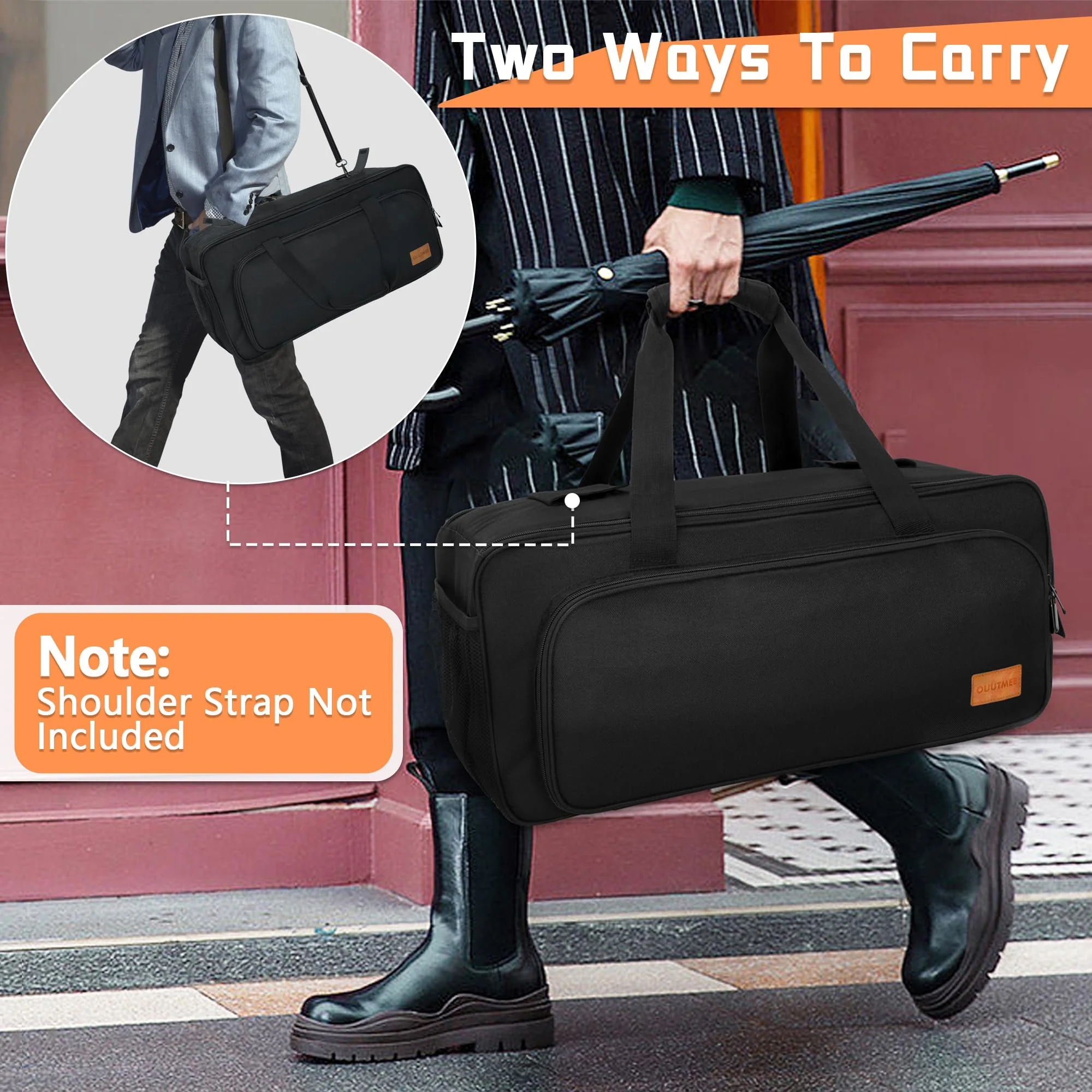 23''×12''×12'' Speaker Tote Bag Compatible with JBL Party Box 100/110/120 Multifunctional Storage Case For JBL 100/110/120 - Image 7