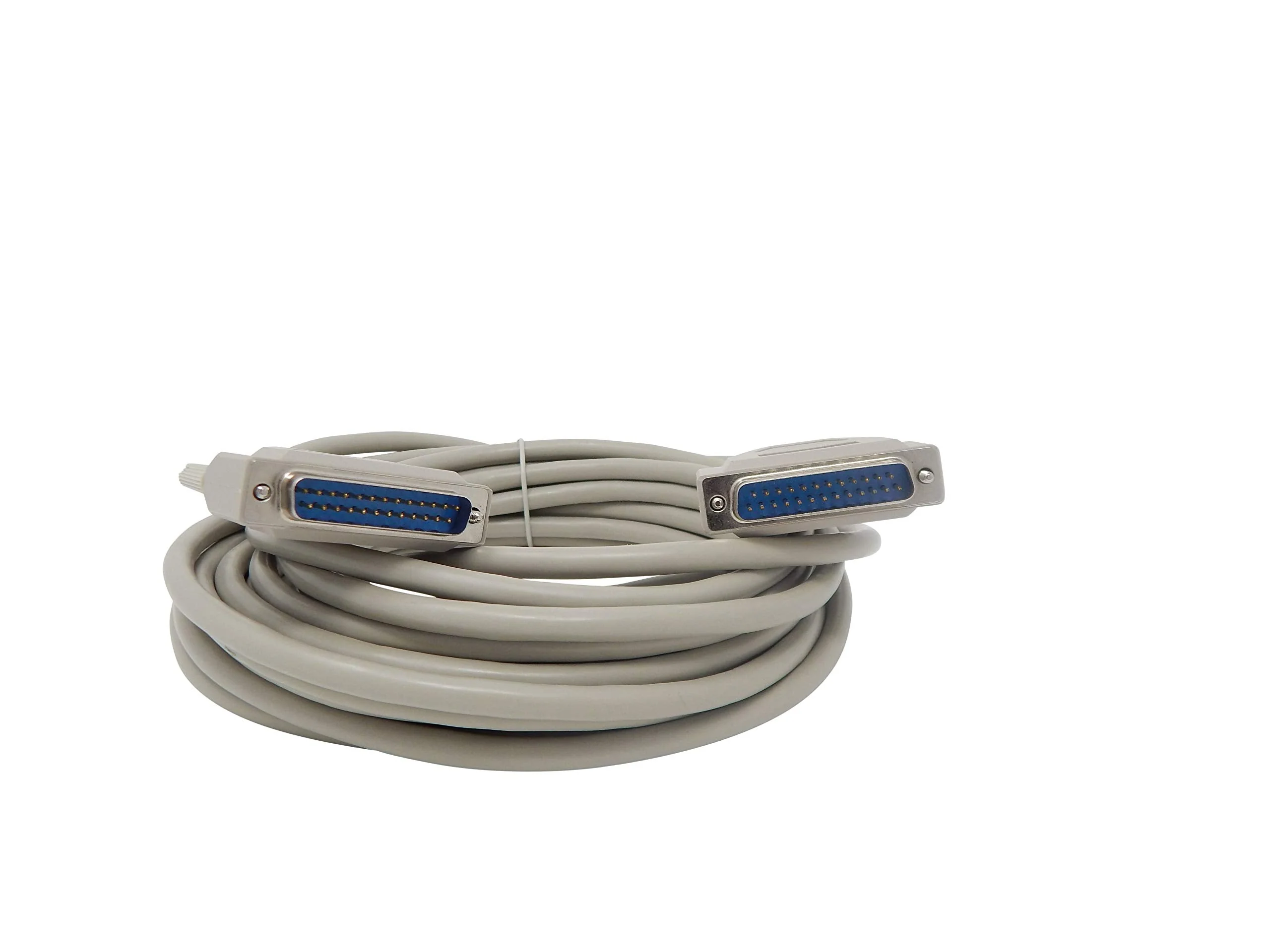 25 Foot DB25 25 Pin Serial Port Cable Male/Male RS232 025 Ft
