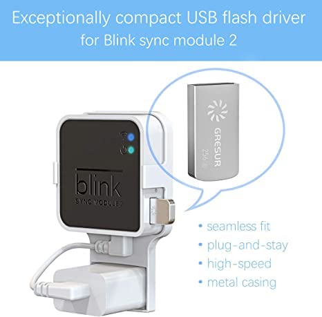 256GB Blink USB Flash Drive for Local Video Storage with The Blink Sync Module 2 Mount (Blink Add-On Sync Module 2 is NOT Included),2Pack 256 GB 2Pack + 2 Pack - Image 2