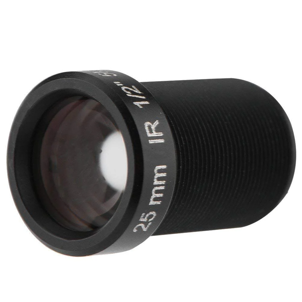25mm CCTV Camera Lens Super Clear 5 Million Pixels 1/2'' Security Camera Lens for XiaoMi, for Firefly, for SJCAM and Other IP Cameras Default - Image 3