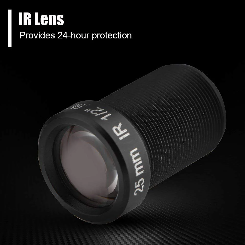25mm CCTV Camera Lens Super Clear 5 Million Pixels 1/2'' Security Camera Lens for XiaoMi, for Firefly, for SJCAM and Other IP Cameras Default - Image 6