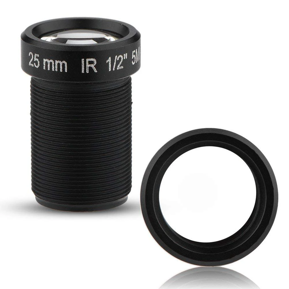25mm CCTV Camera Lens Super Clear 5 Million Pixels 1/2'' Security Camera Lens for XiaoMi, for Firefly, for SJCAM and Other IP Cameras Default - Image 9