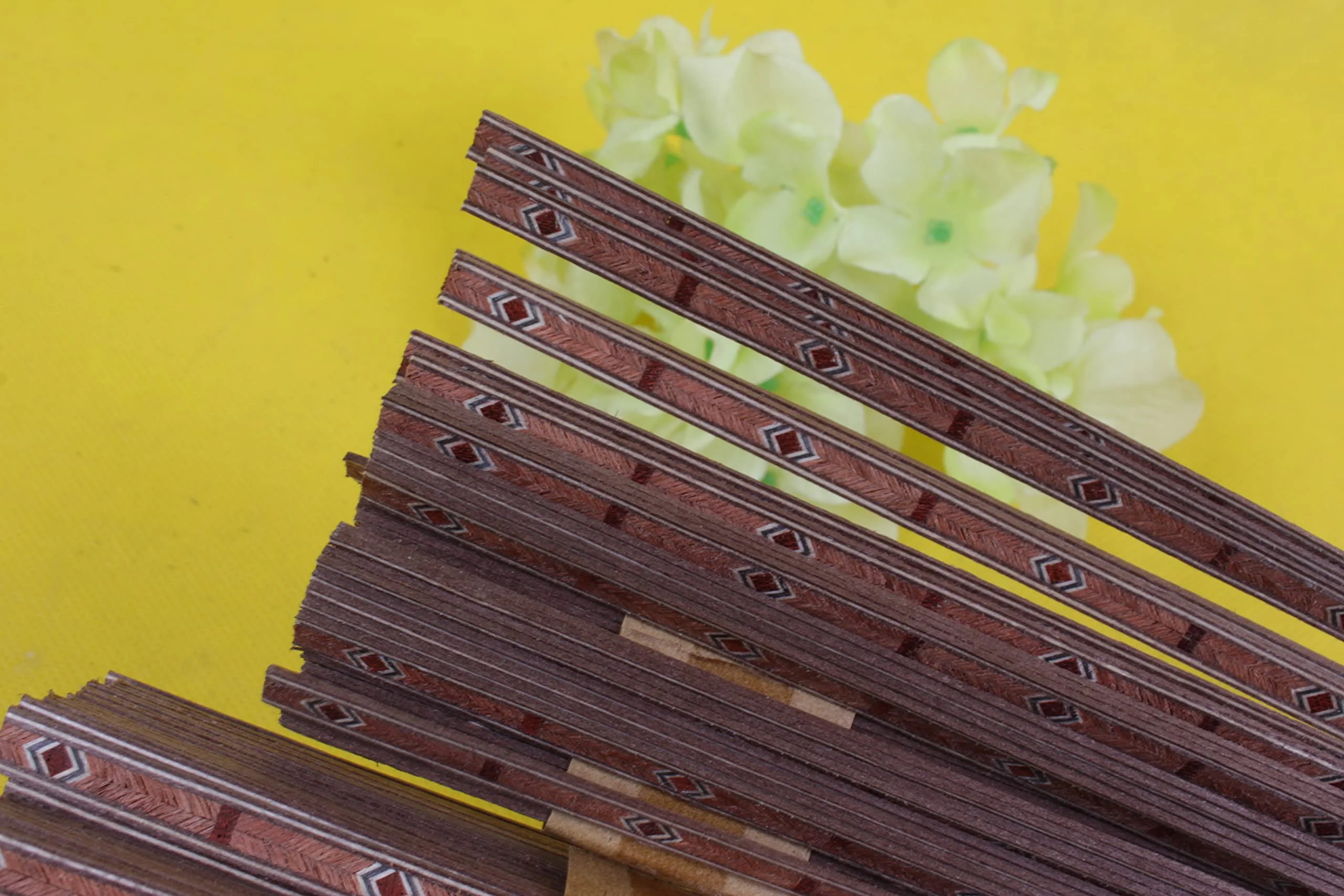 25x Guitar Strip Inlay Guitar Binding Figured Purfling Guitar Body Binding wood Inlay 640x5x1mm - Image 5