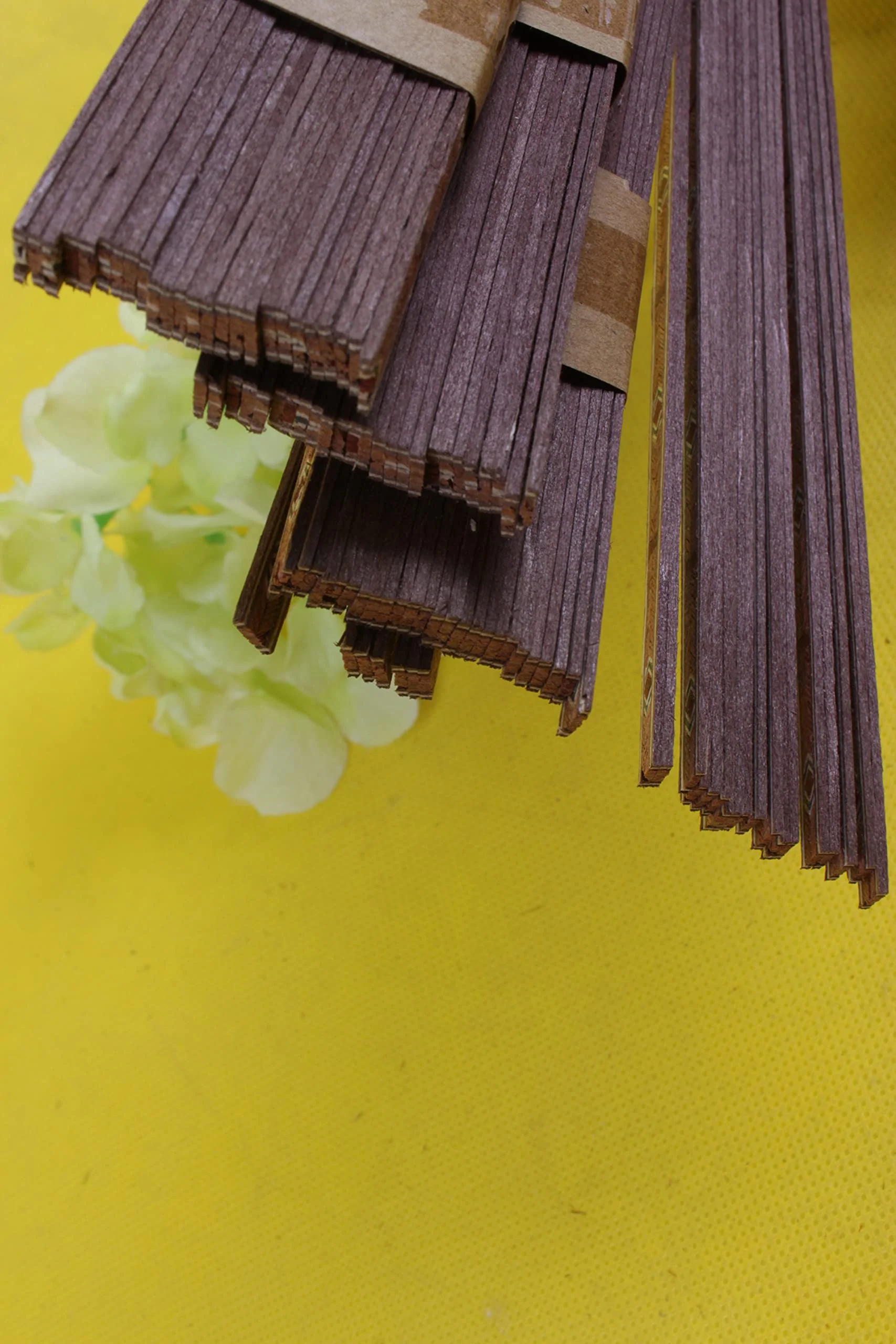 25x Guitar Strip Inlay Guitar Binding Figured Purfling Guitar Body Binding wood Inlay 640x5x1mm - Image 6
