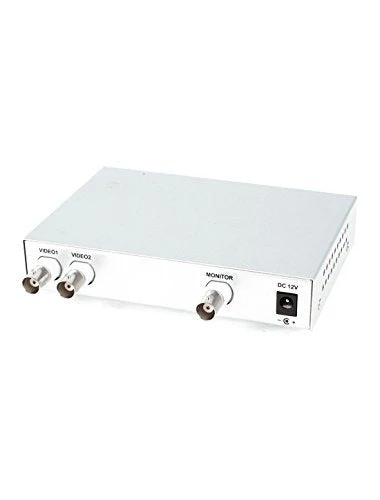 2CH Color Video Quad Switcher, CCTV DVR Camera Video Splitter Processor Switch System - Image 4