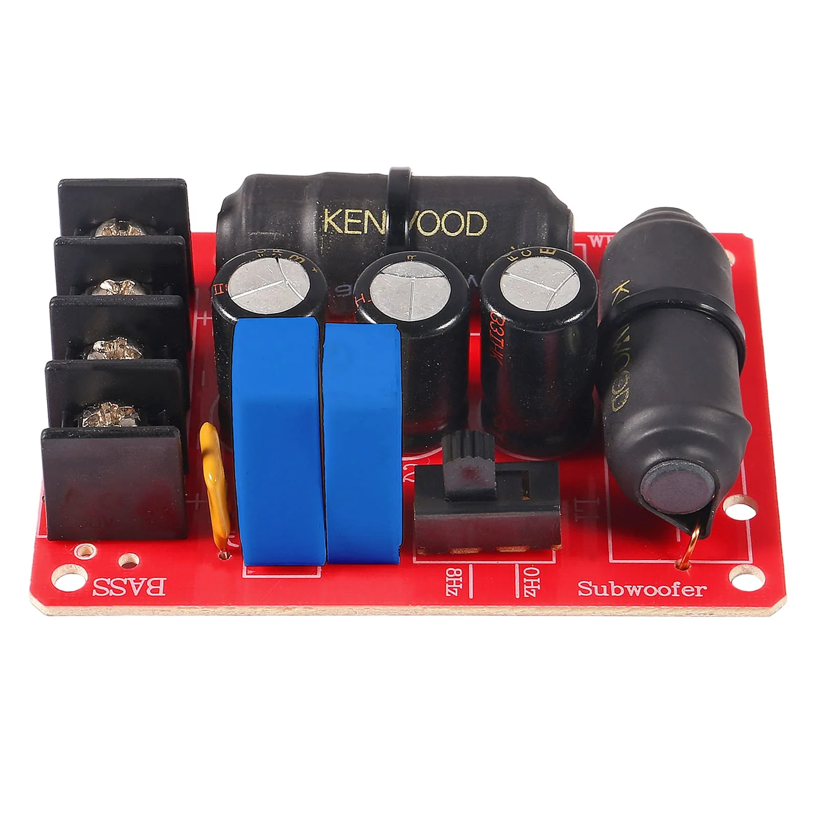 2pcs 200W Pure Bass Subwoofer Crossover Second-Order Crossover Frequency Distributor Divider 2 Way Speaker Audio Crossover Filter 2pcs - Image 4