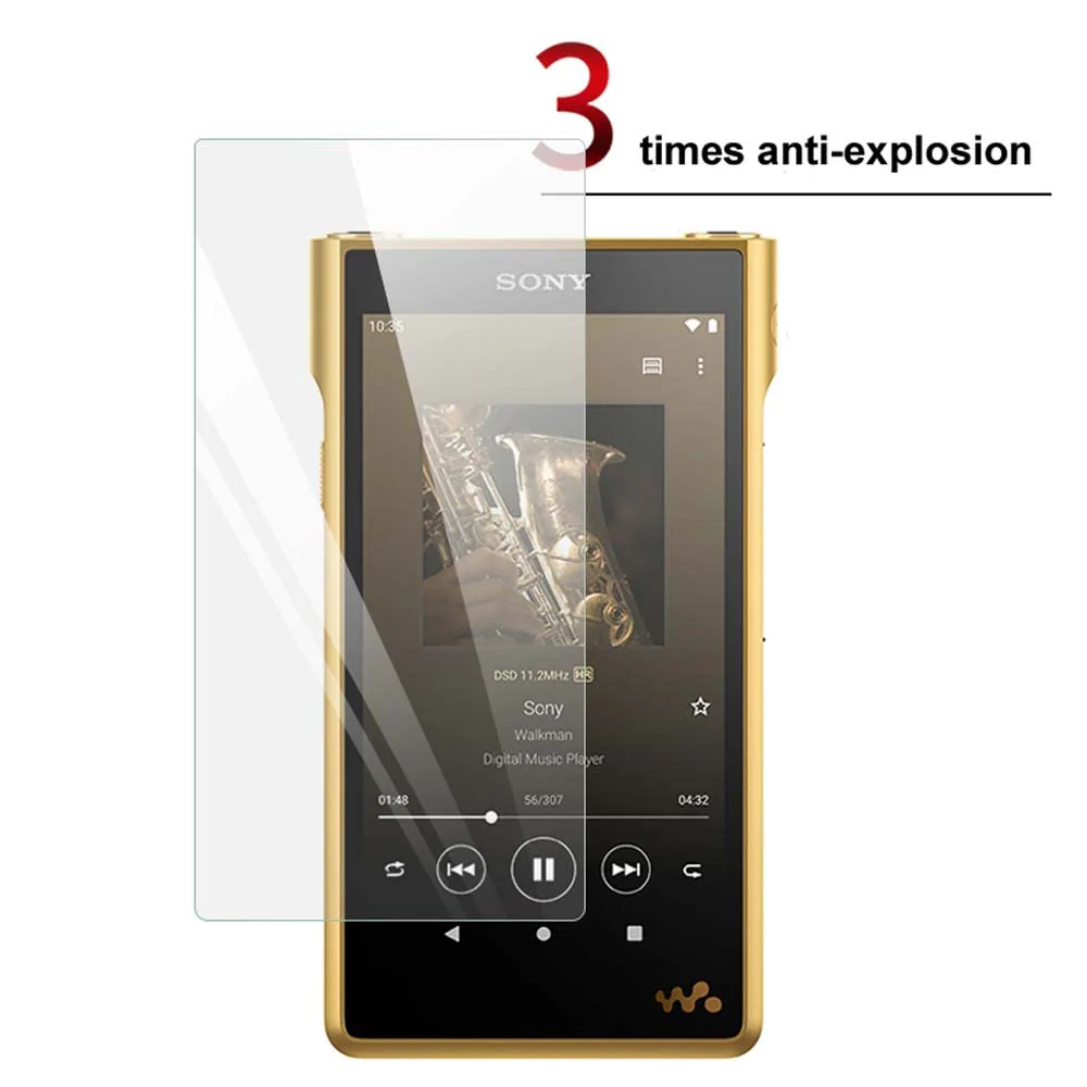 2pcs 9H Scratch-Proof Premium Protective Screen Protector Film Tempered Glass for Sony Walkman NW-WM1AM2 WM1AM2 NW-WM1ZM2 WM1ZM2 (2PCS) 2PCS - Image 6